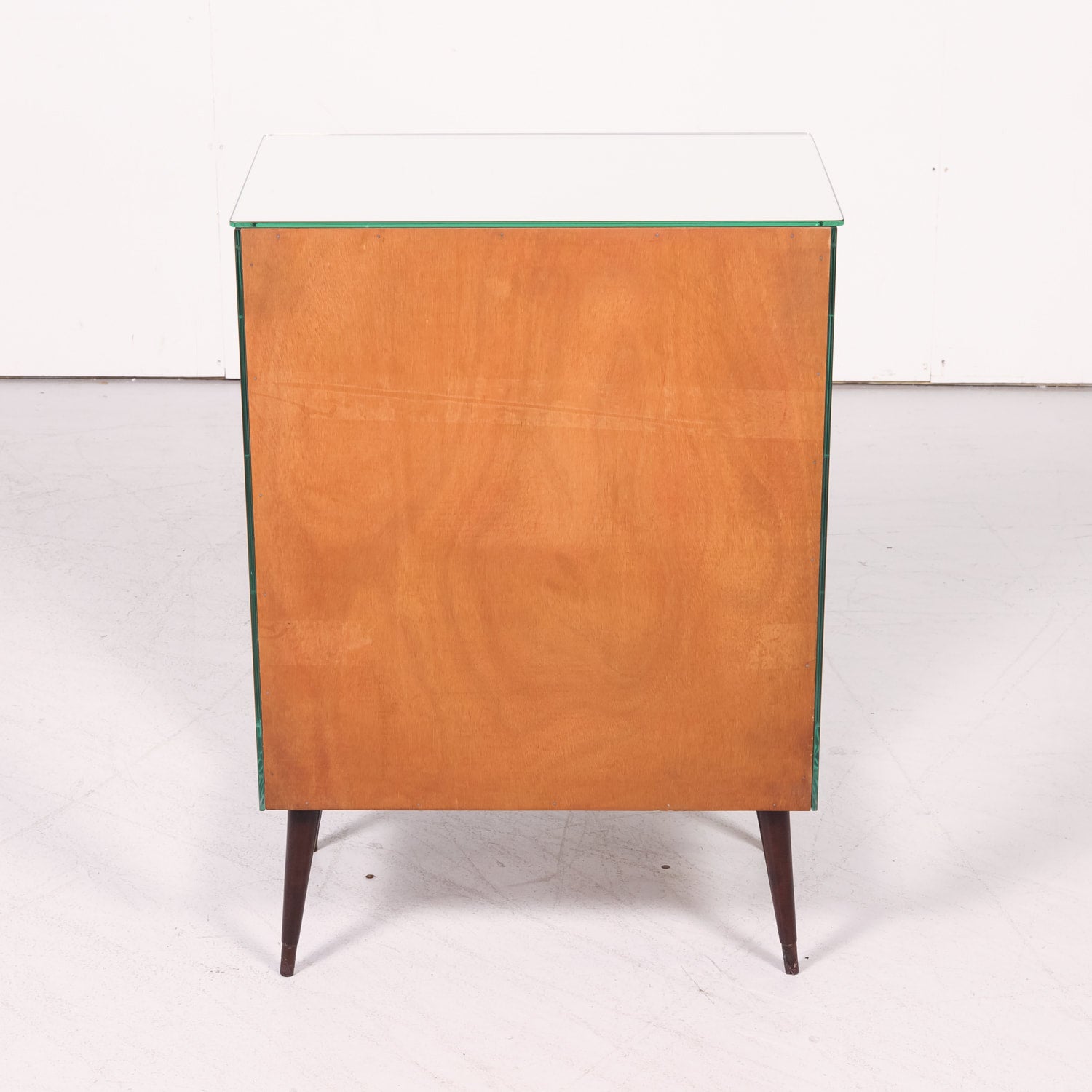 Petite 20th Century Italian Mirrored Commode or Chest