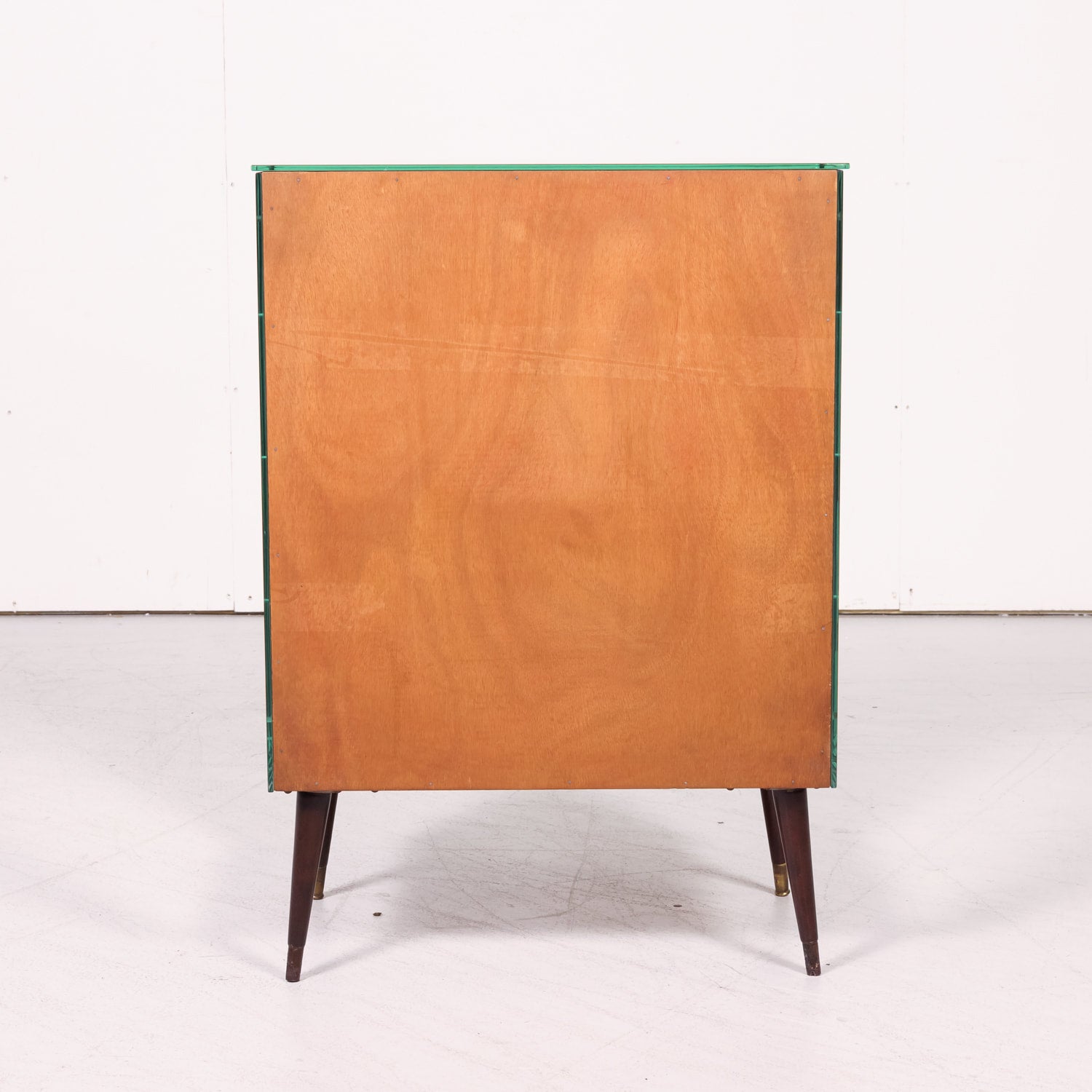 Petite 20th Century Italian Mirrored Commode or Chest