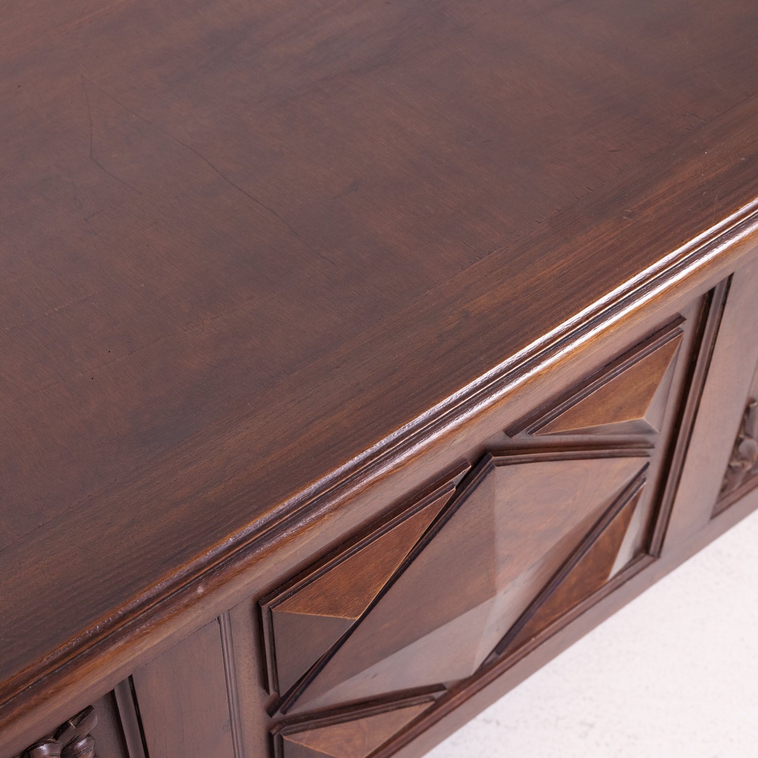 19th Century French Louis XIII Style Walnut Trunk or Coffer