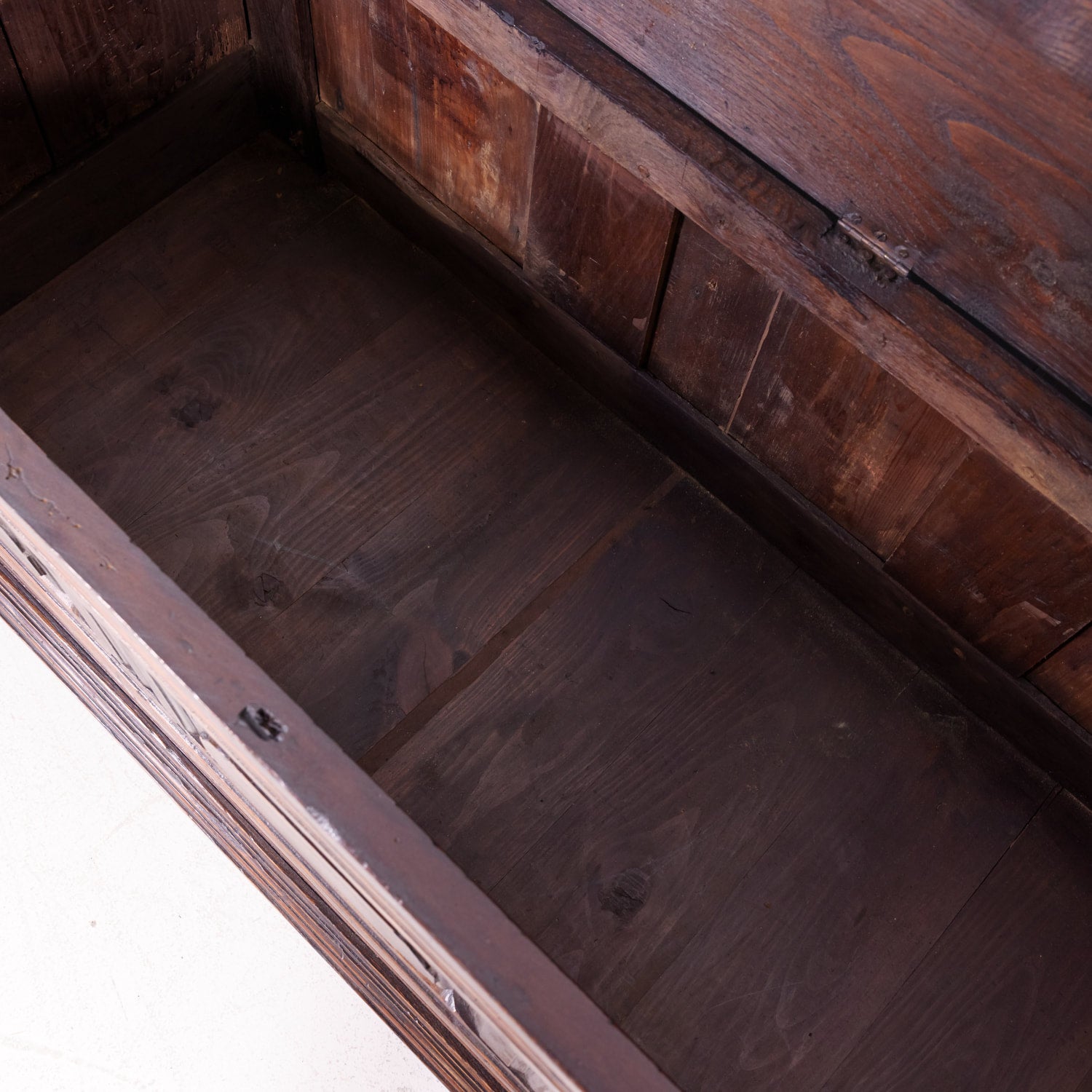 19th Century French Louis XIV Style Carved Walnut Coffer or Trunk