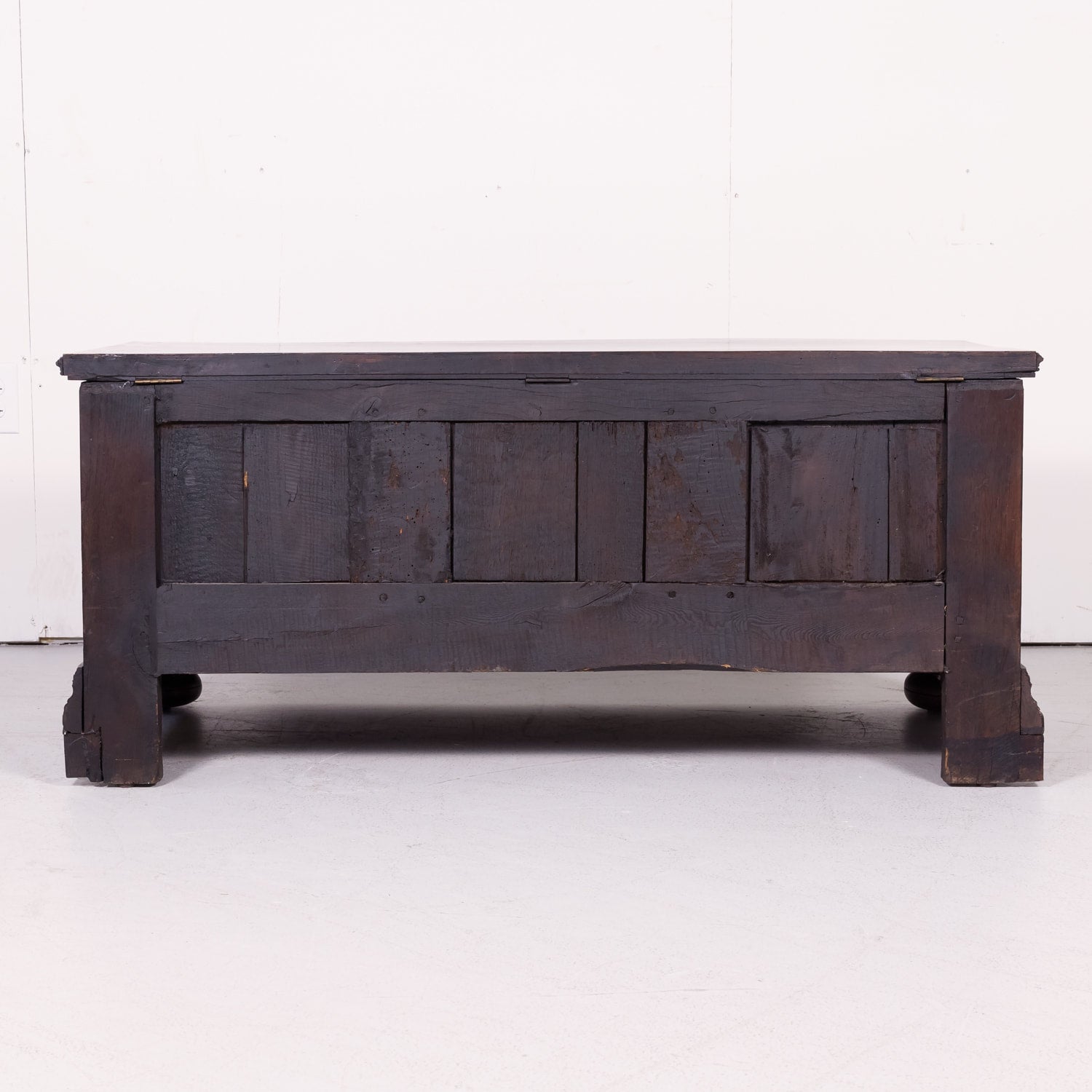 19th Century French Louis XIV Style Carved Walnut Coffer or Trunk