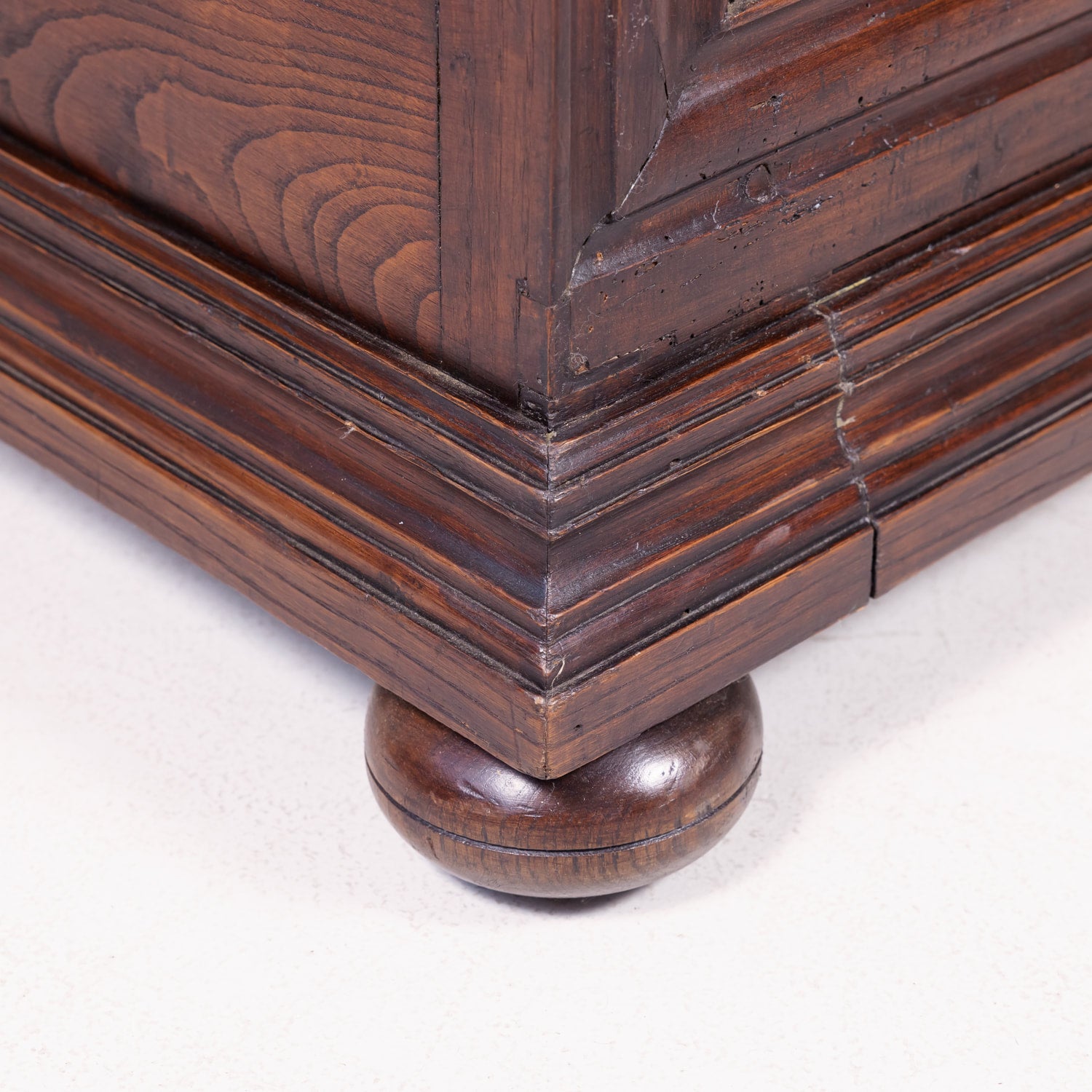 19th Century French Louis XIV Style Carved Walnut Coffer or Trunk