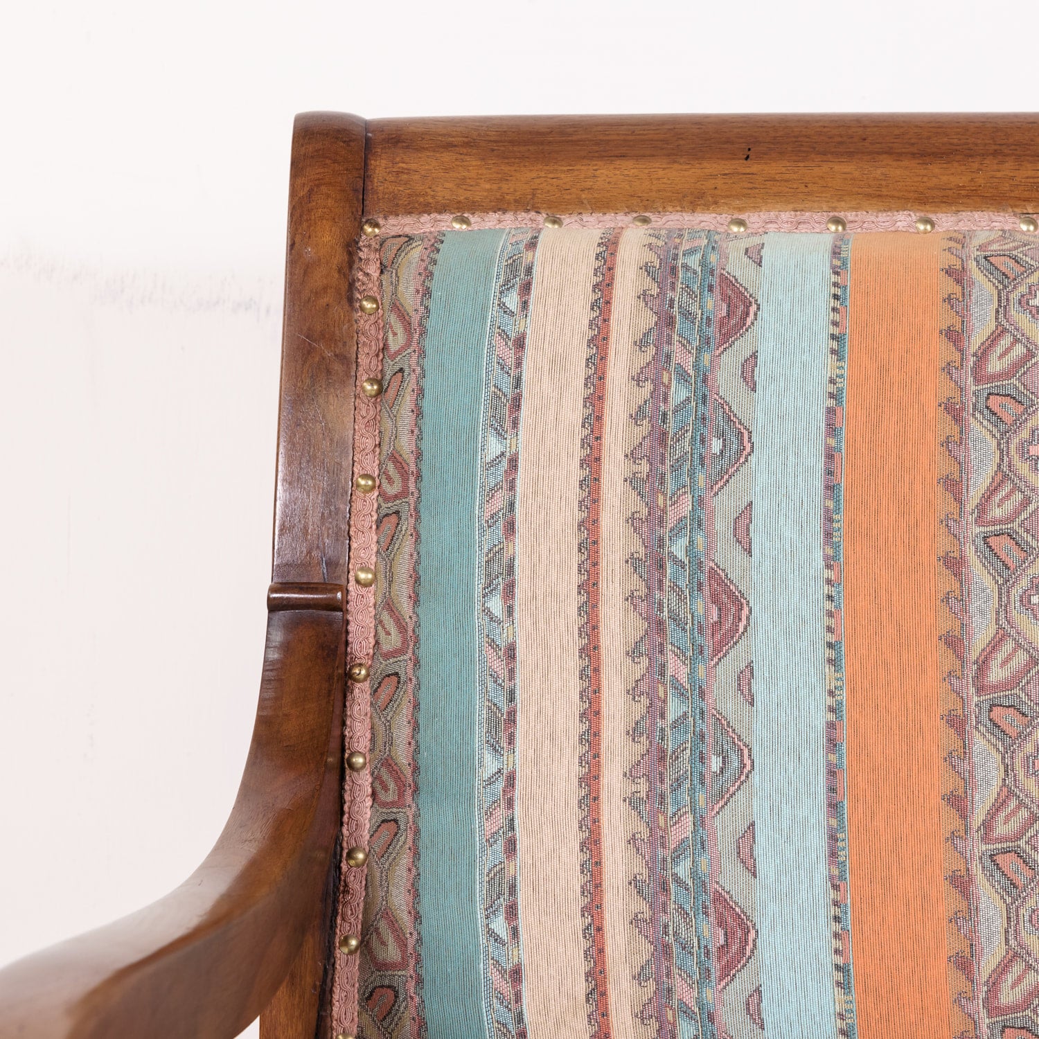 19th Century French Restauration Period Walnut Settee or Bench