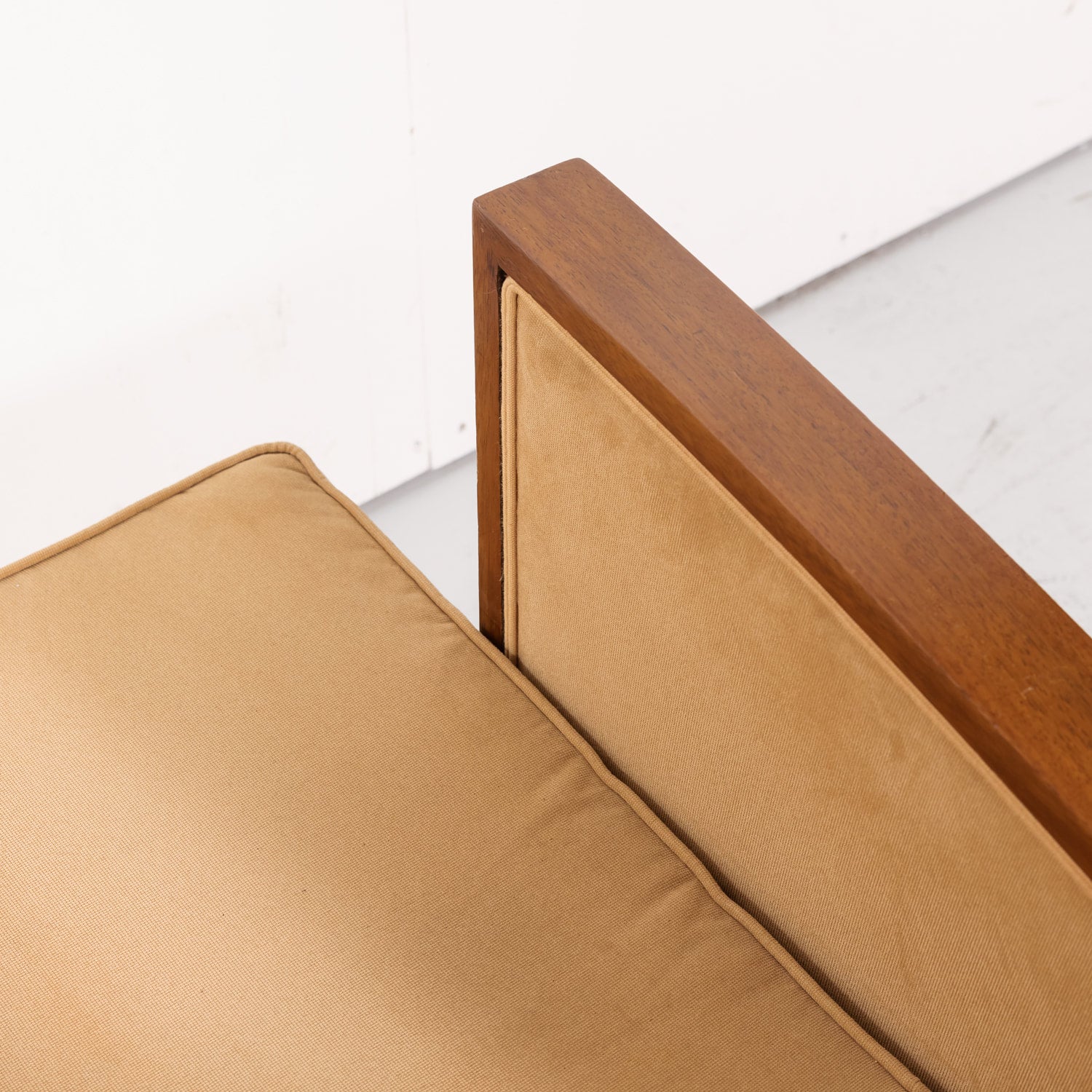 1930s French Art Deco Period Walnut Armchair or Lounge Chair