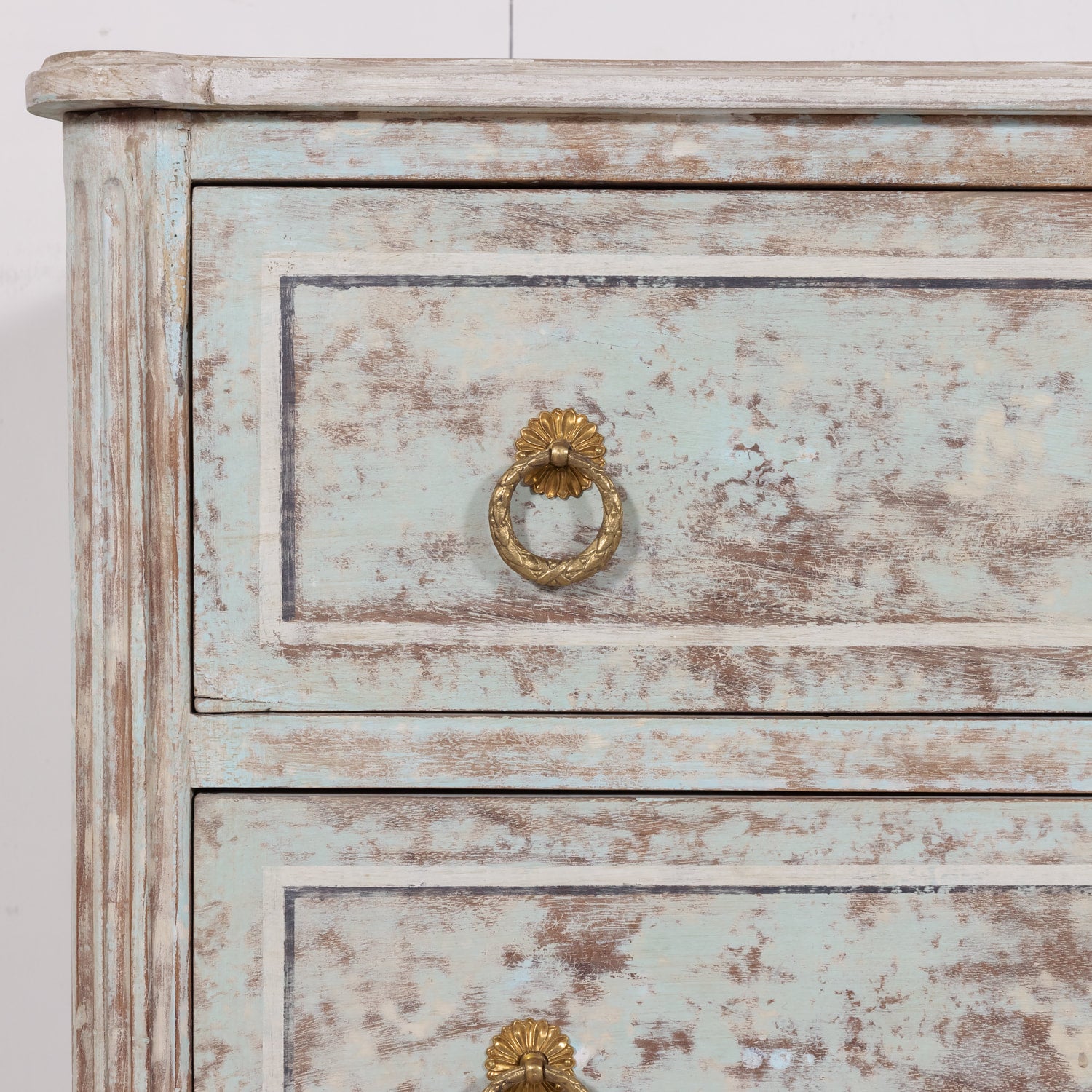 18th Century Painted French Louis XVI Period Commode or Chest of Drawers