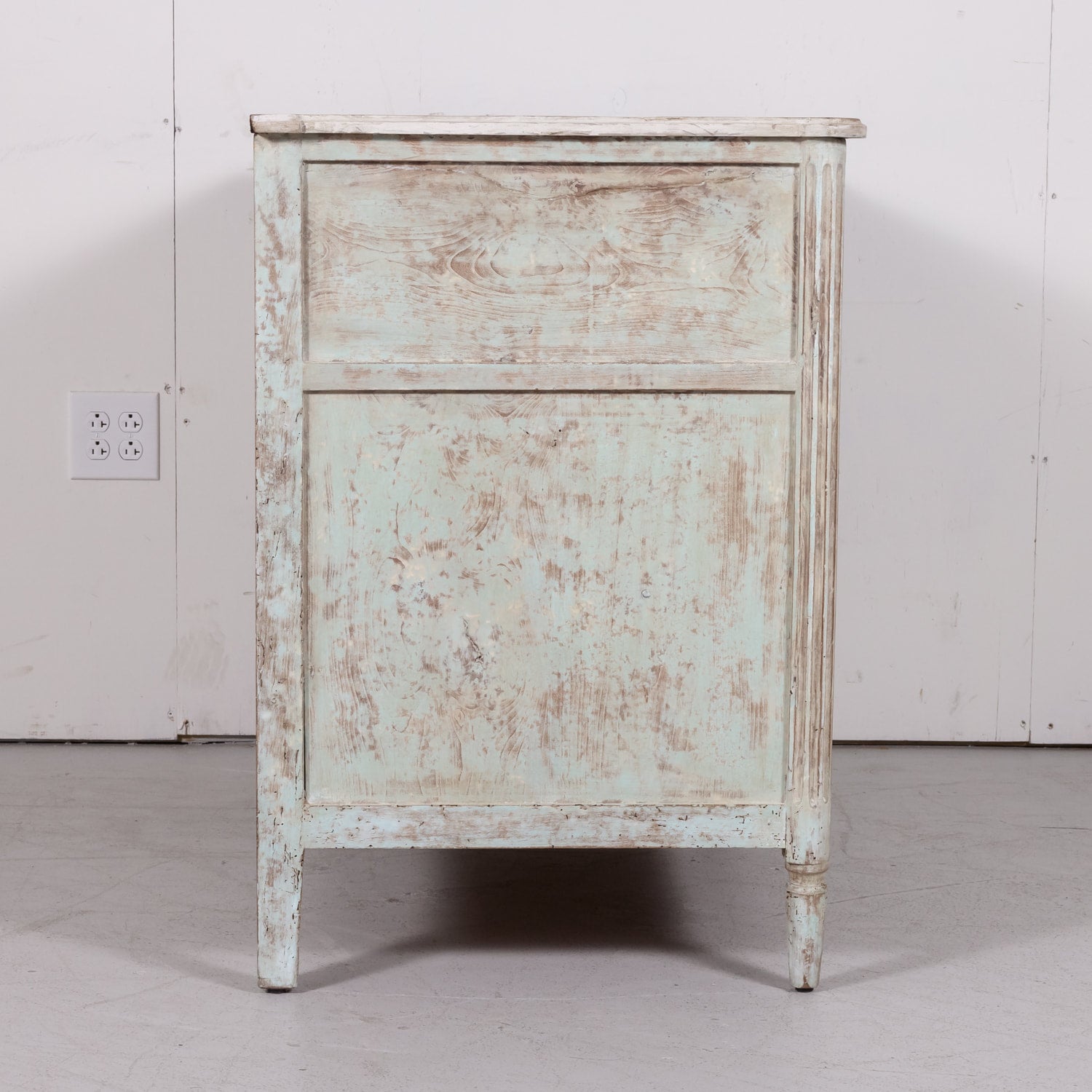 18th Century Painted French Louis XVI Period Commode or Chest of Drawers