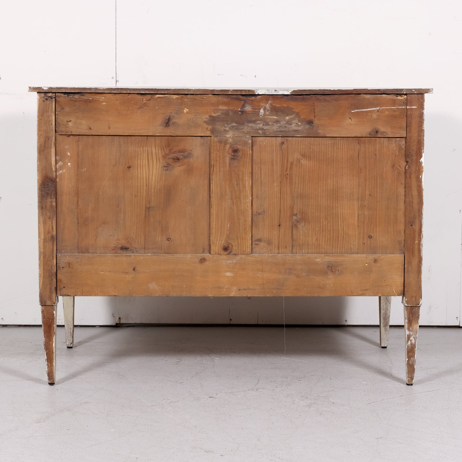 Early 19th Century French Painted Louis XVI Style Three-Drawer Commode