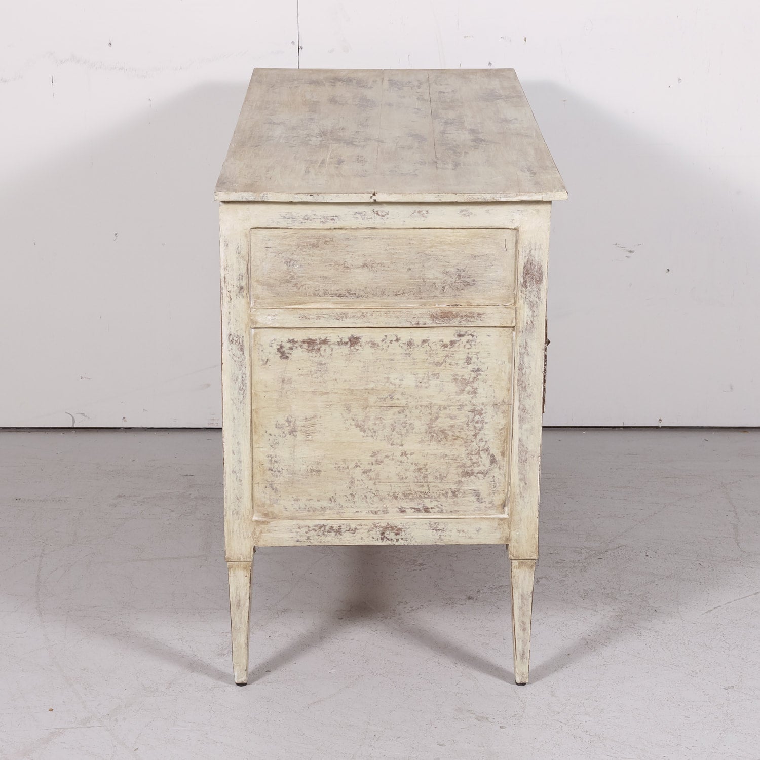Early 19th Century French Painted Louis XVI Style Three-Drawer Commode