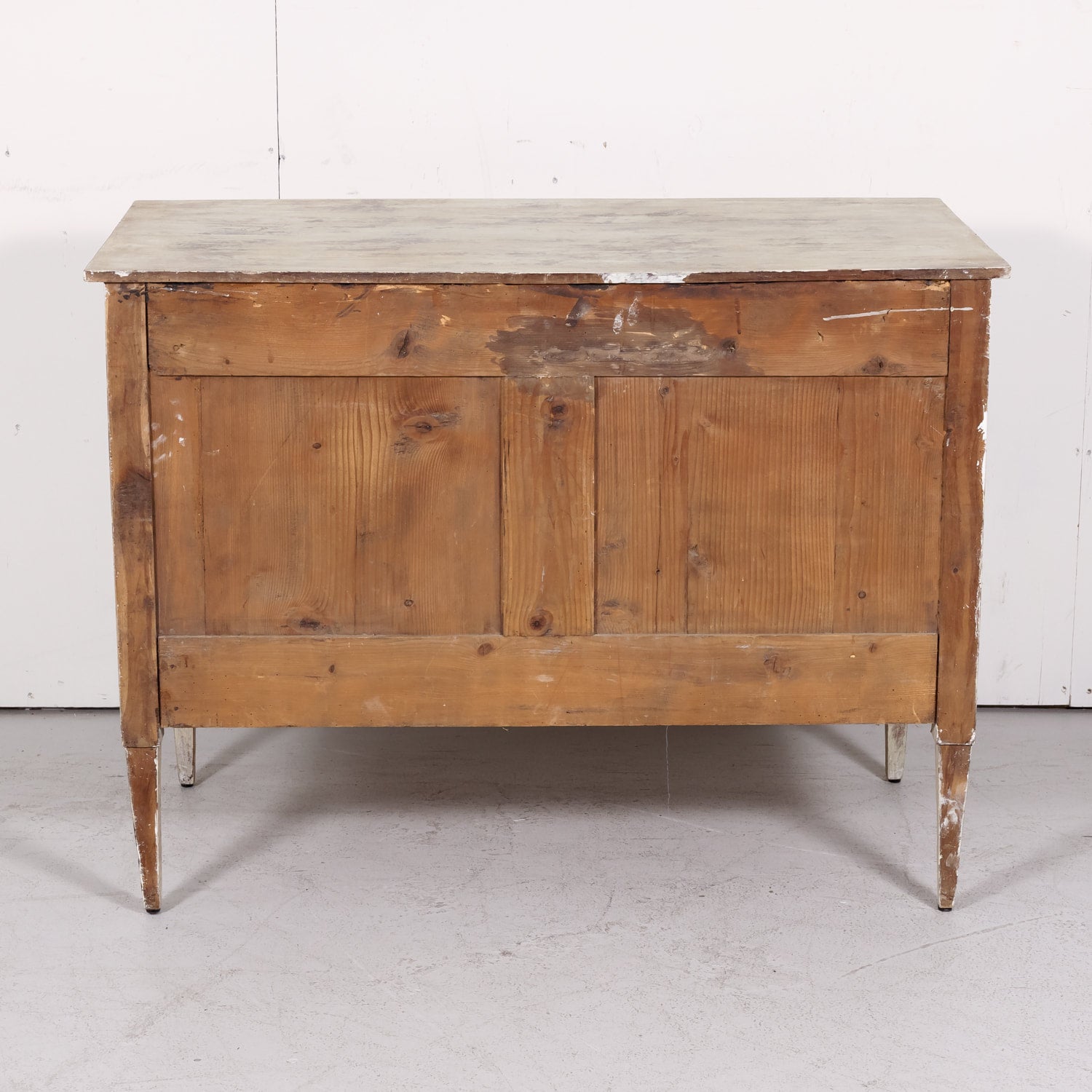 Early 19th Century French Painted Louis XVI Style Three-Drawer Commode