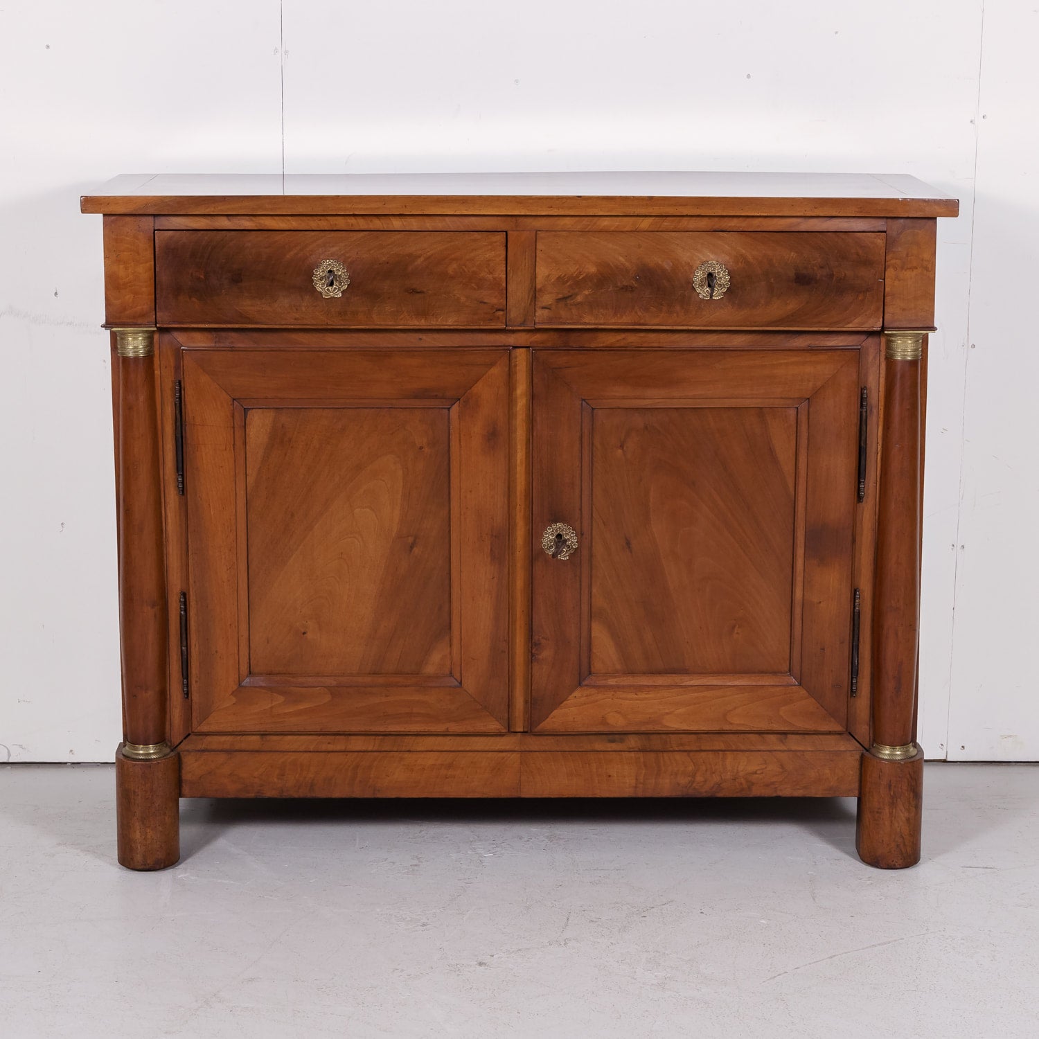 19th Century Period French Empire Walnut Buffet