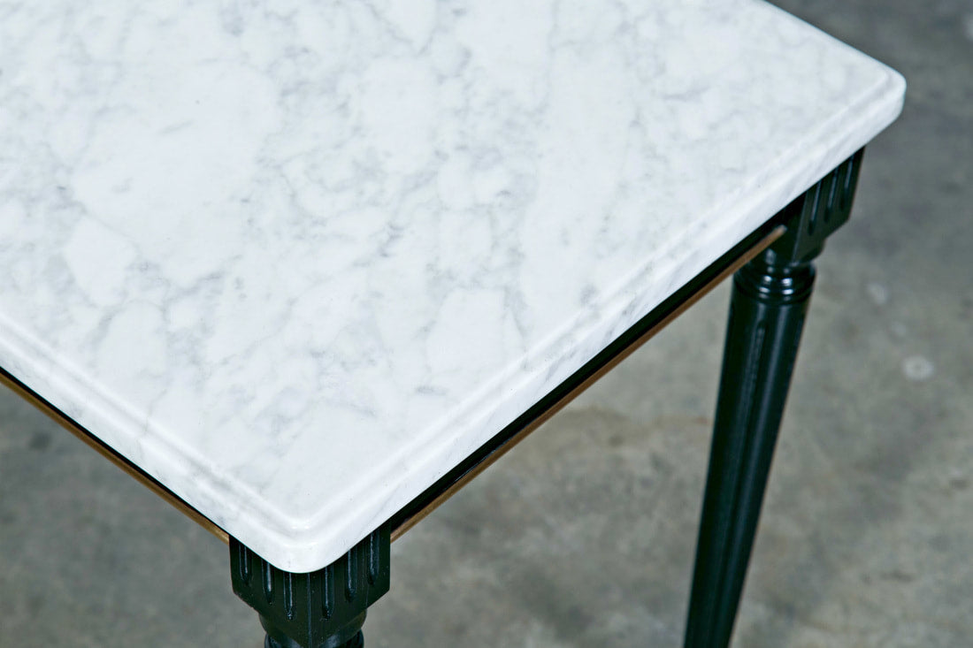 Louis XVI Style Marble Top Coffee Table in the Manner of Maison Jansen 