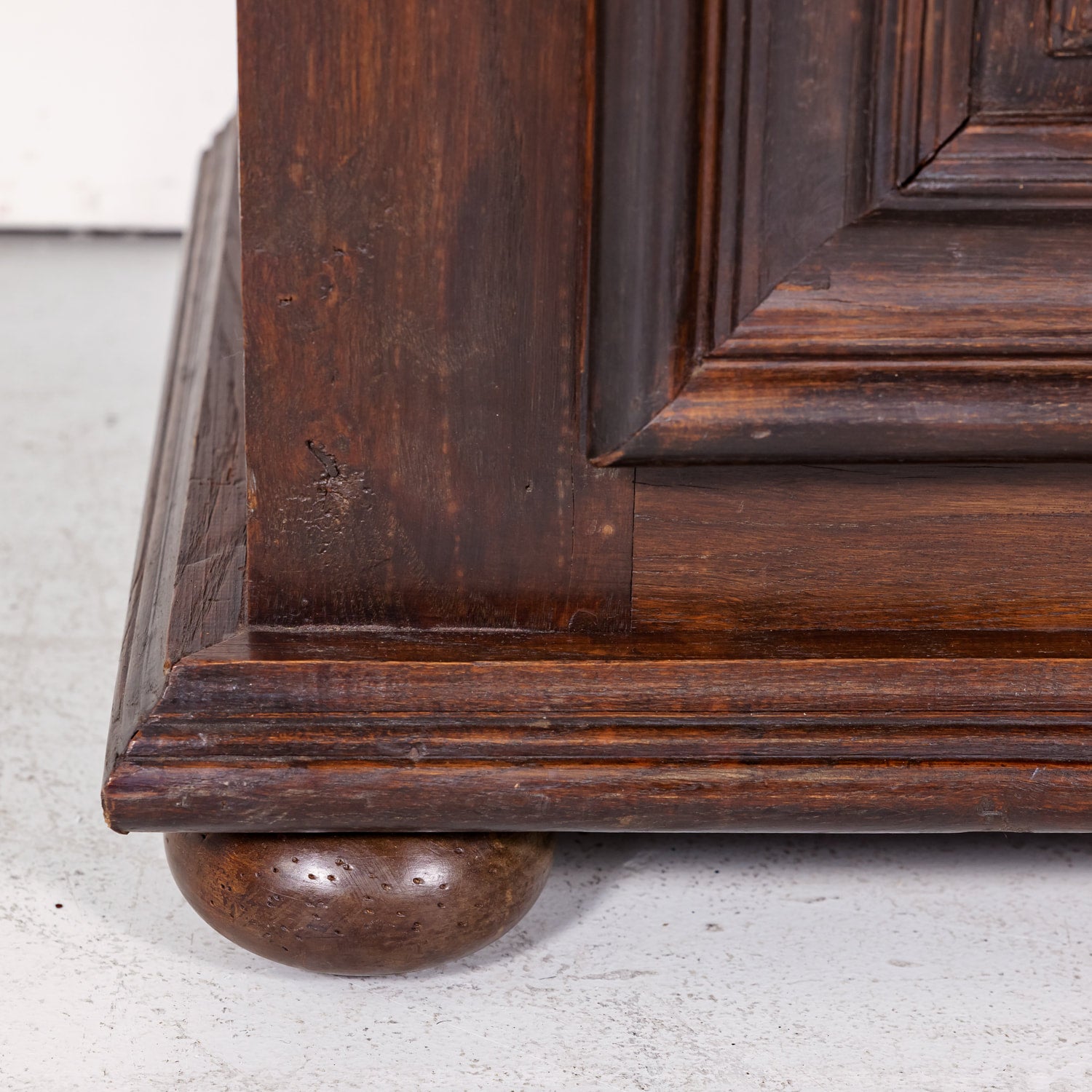 Early 19th Century Louis XIII Oak Jam Cabinet or Confiturier from Normandy