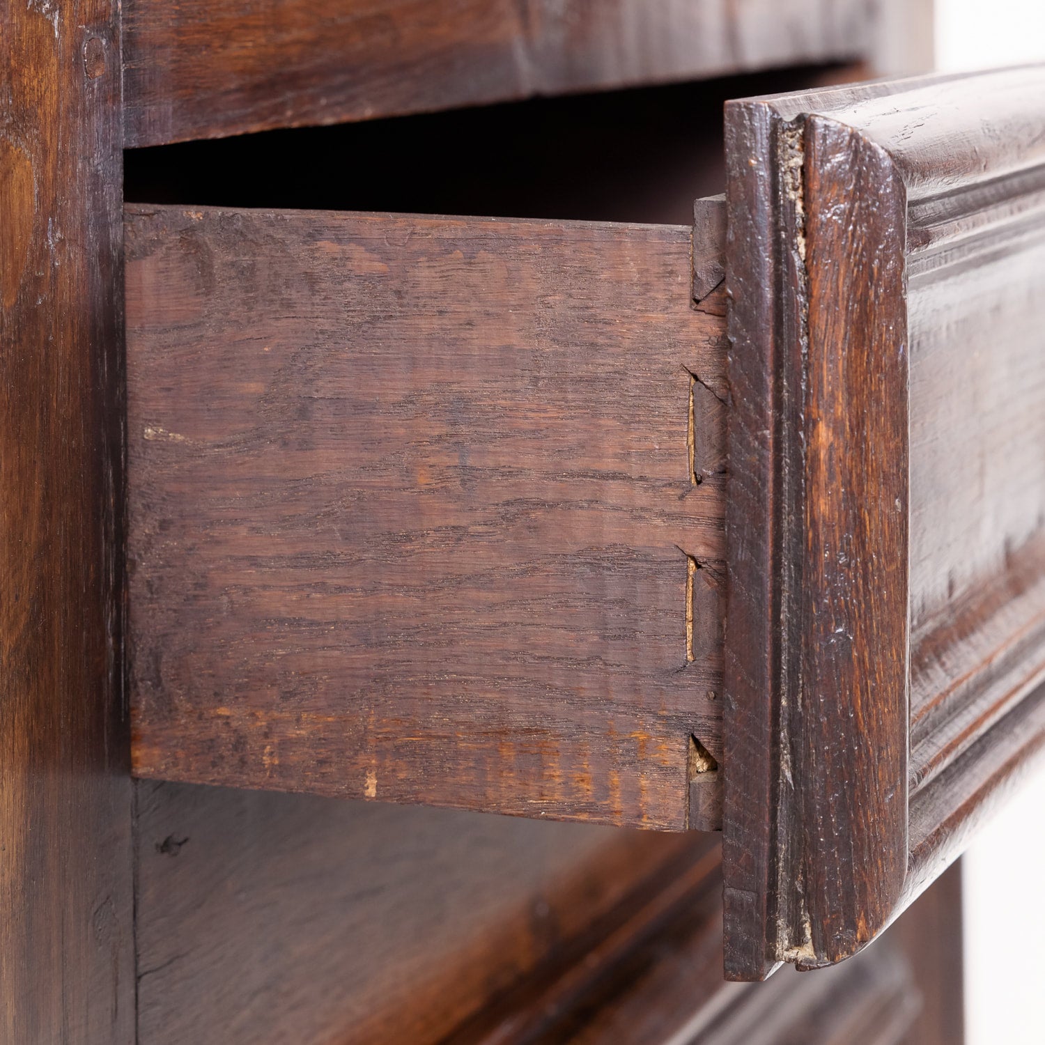 Early 19th Century Louis XIII Oak Jam Cabinet or Confiturier from Normandy
