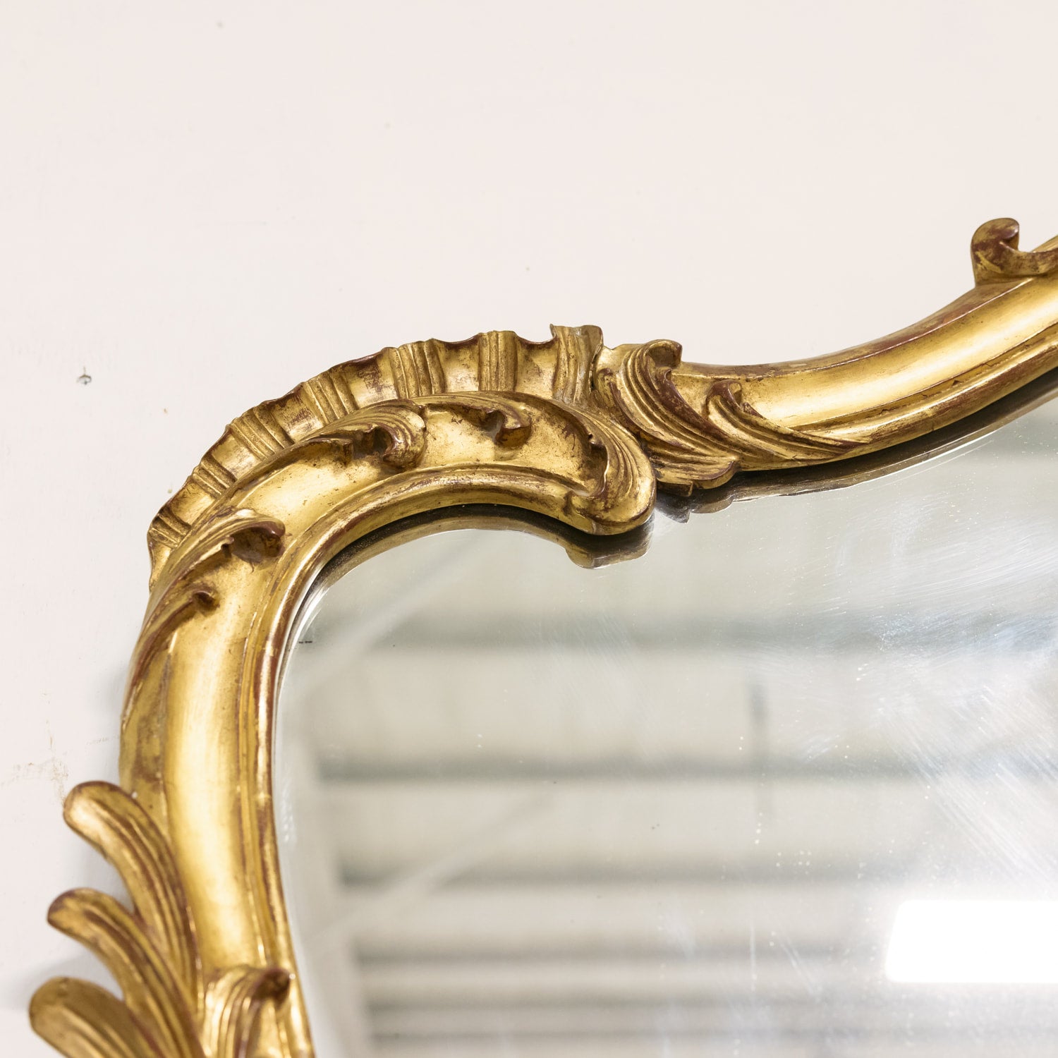 19th Century French Rococo Louis XV Style Giltwood Mirror