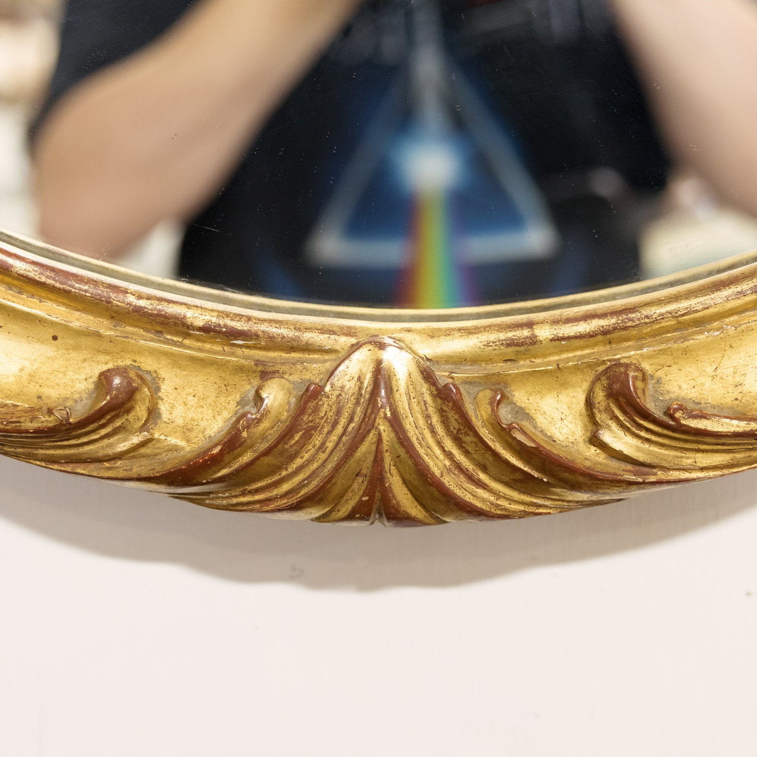 19th Century French Rococo Louis XV Style Giltwood Mirror