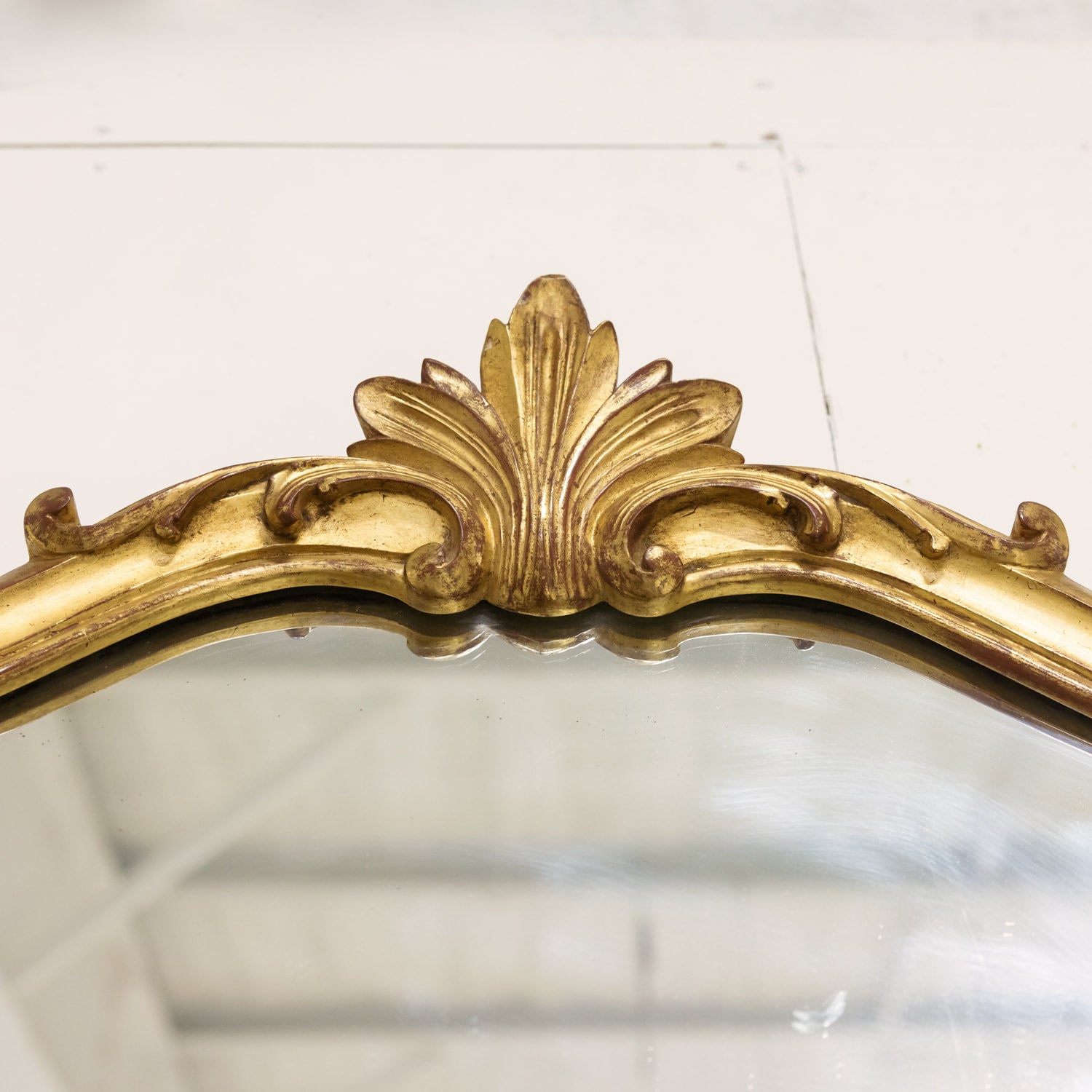 19th Century French Rococo Louis XV Style Giltwood Mirror