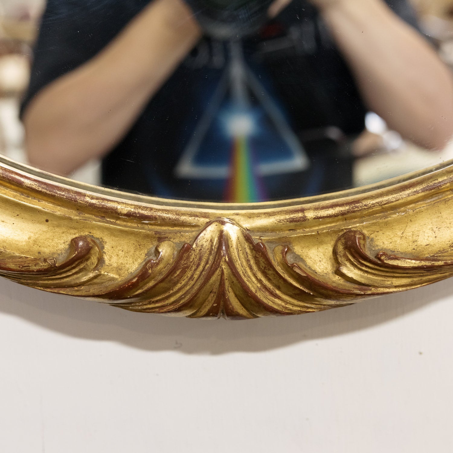 19th Century French Rococo Louis XV Style Giltwood Mirror
