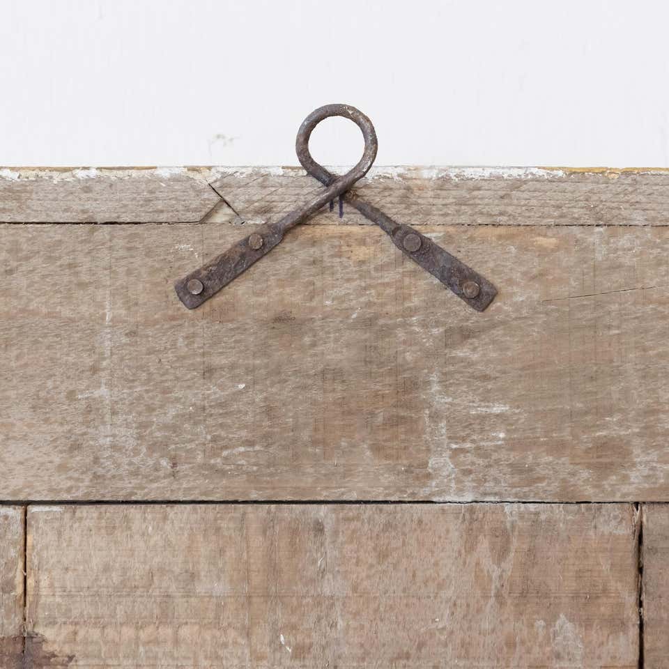 Framed Gold and Silver Leaf Italian Sunburst Mirror with 19th Century Giltwood Fragments