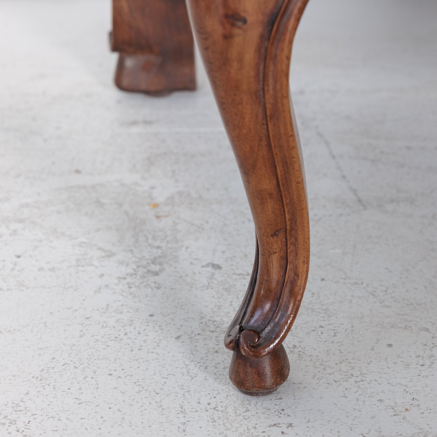 Early 19th Century French Louis XV Style Walnut Commode Sauteuse