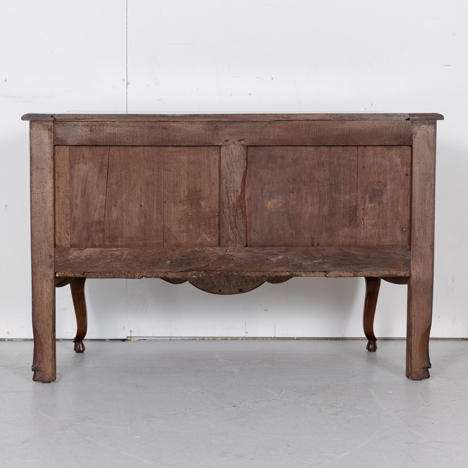 Early 19th Century French Louis XV Style Walnut Commode Sauteuse