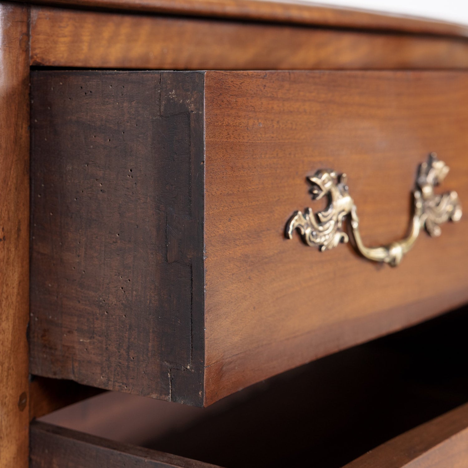 Early 19th Century French Louis XV Style Walnut Commode Sauteuse