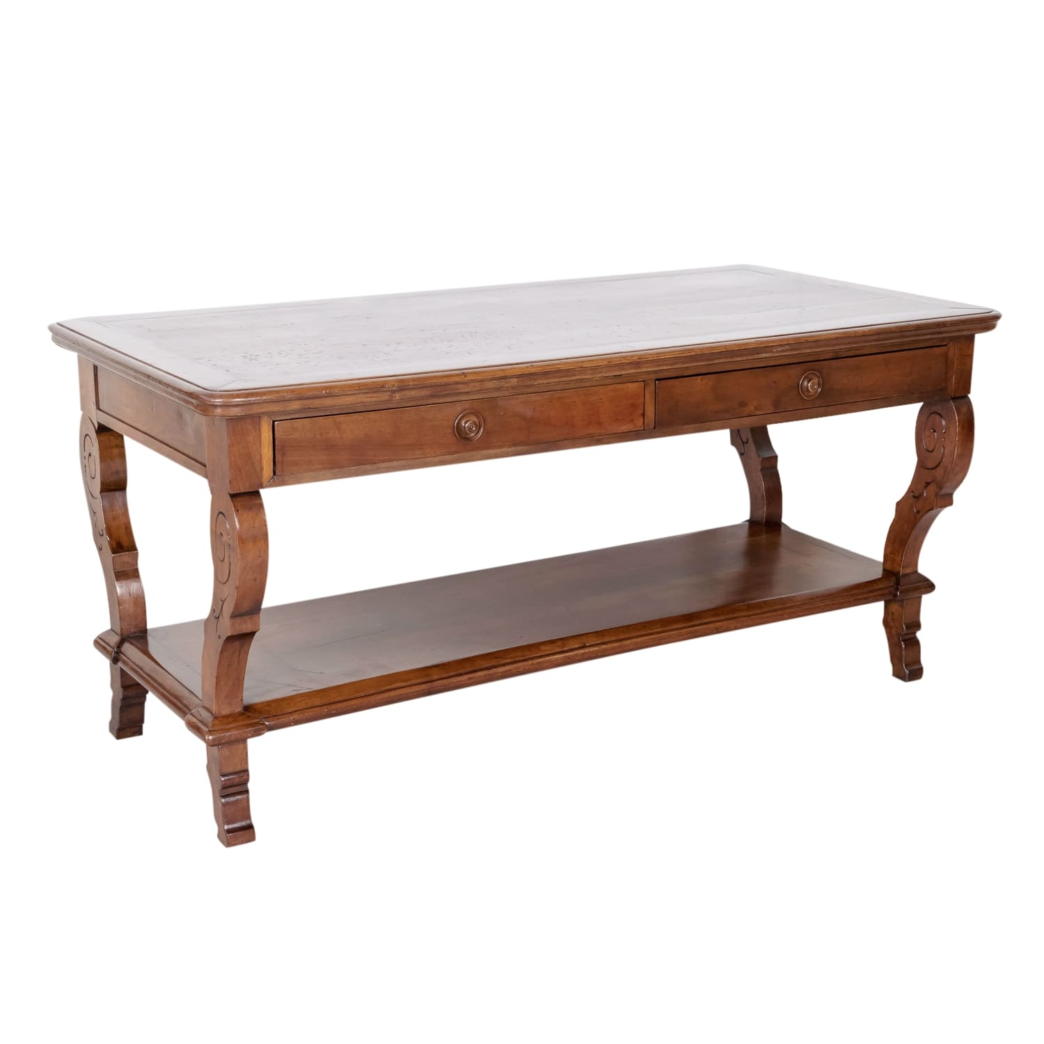 18th Century French Directoire Period Walnut Table de Drapier or Draper Table