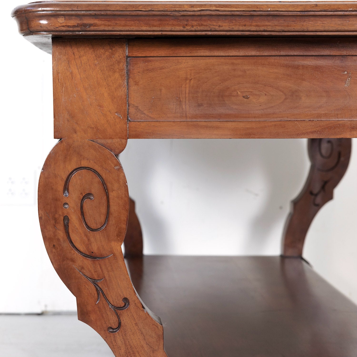 18th Century French Directoire Period Walnut Table de Drapier or Draper Table