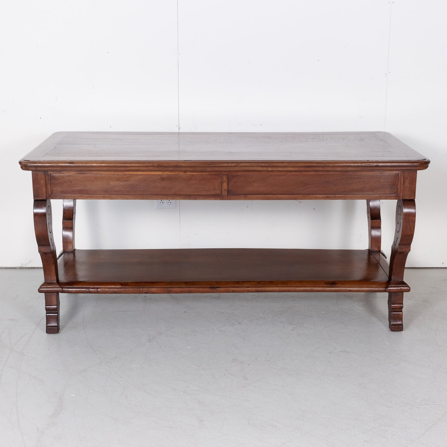 18th Century French Directoire Period Walnut Table de Drapier or Draper Table