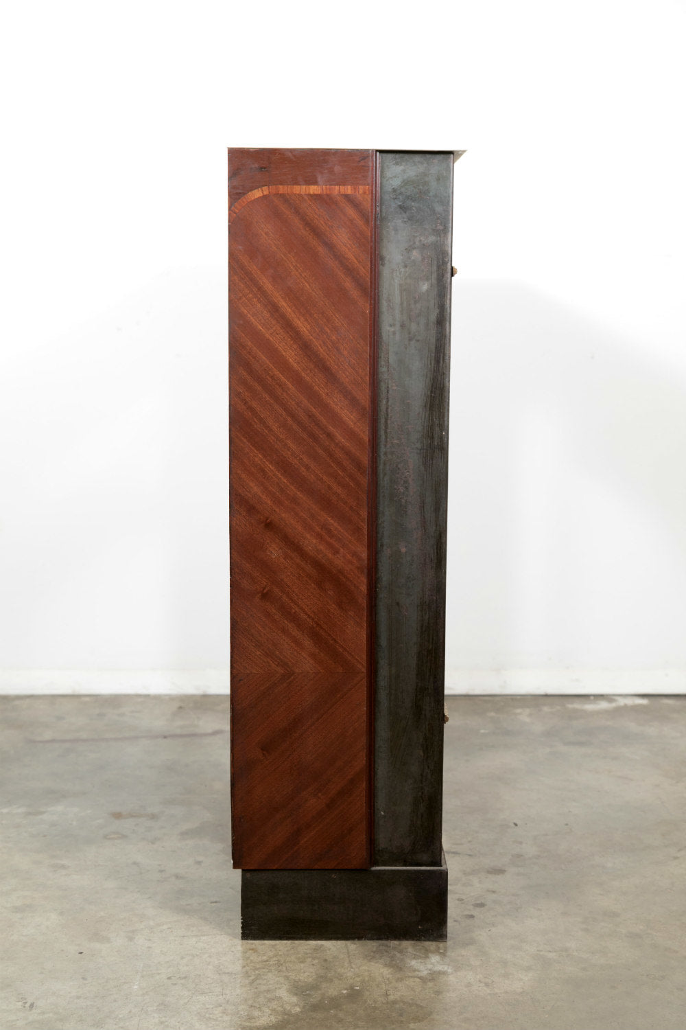 French Louis XVI Style Wrought Iron Radiator Cover or Console with Marble Top