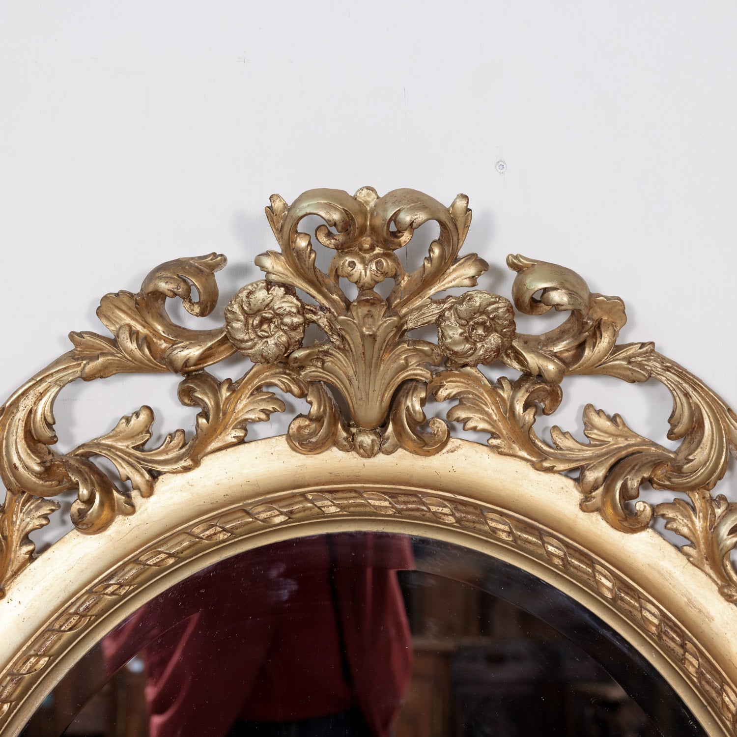 Louis XVI Carved Gilt Wood Mirror Louis XVI Carved Gilt Wood Mirror