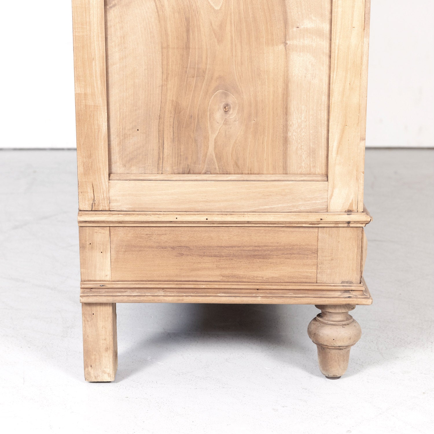 Large 19th Century French Renaissance Revival Bleached Placard or Armoire