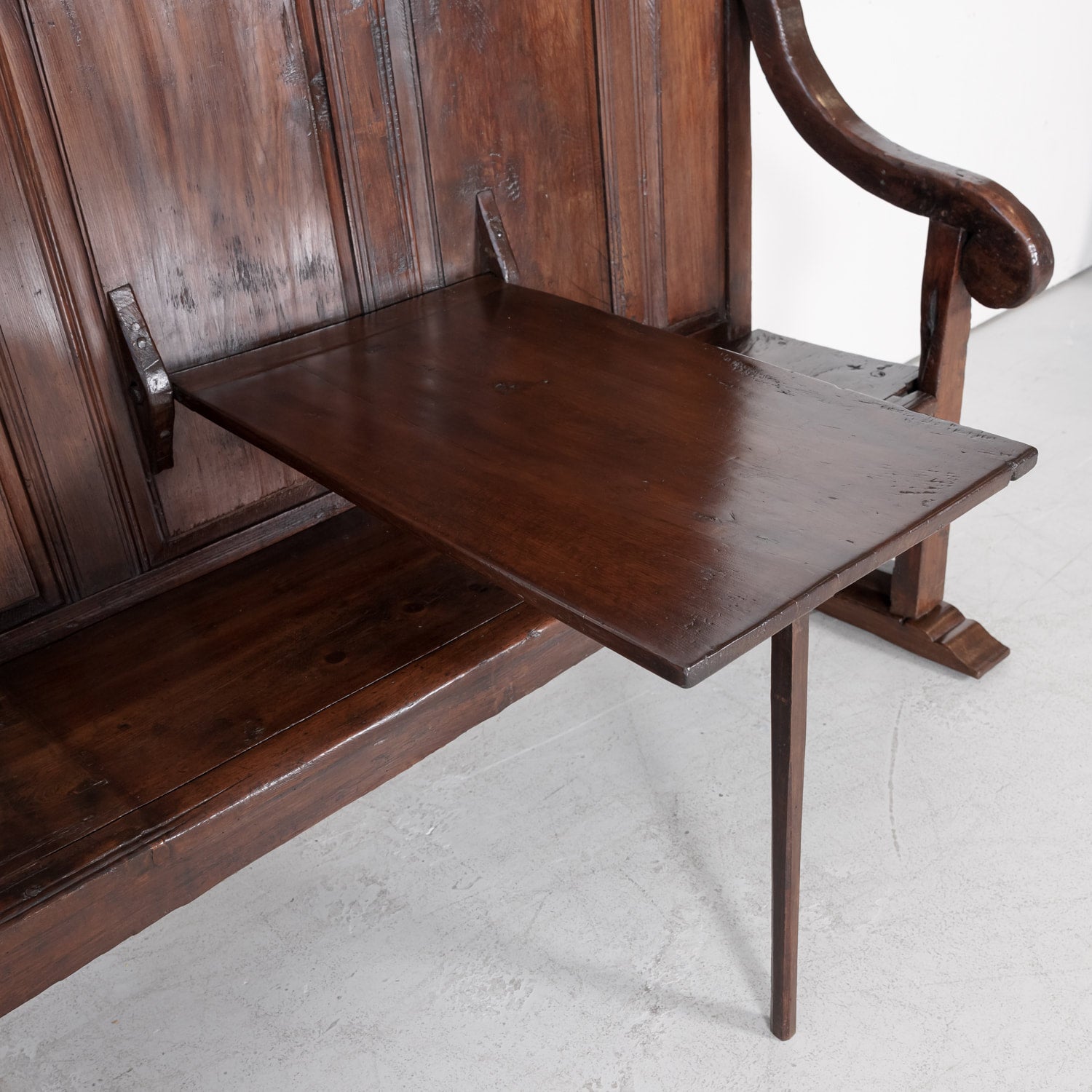 Monastery Monk Conversation Bench