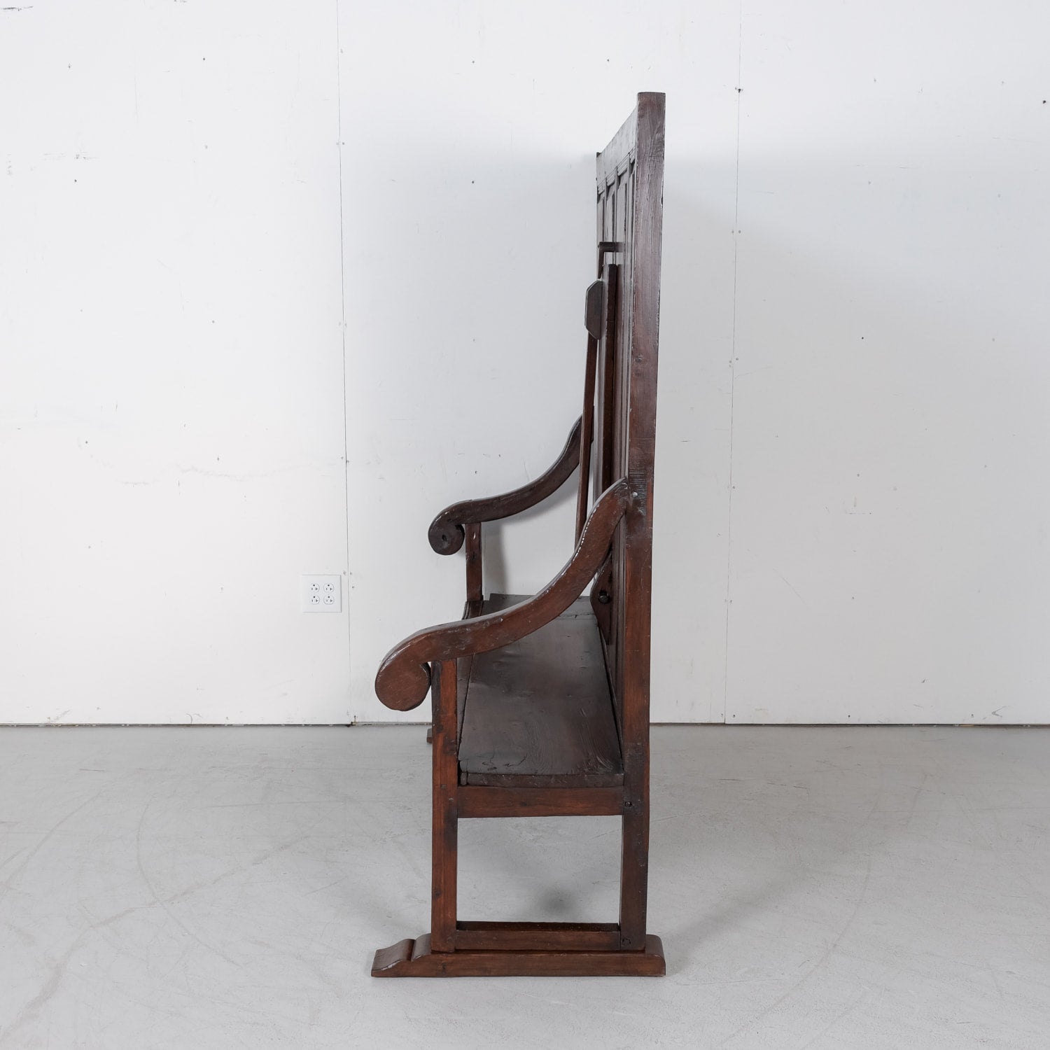 Monastery Monk Conversation Bench
