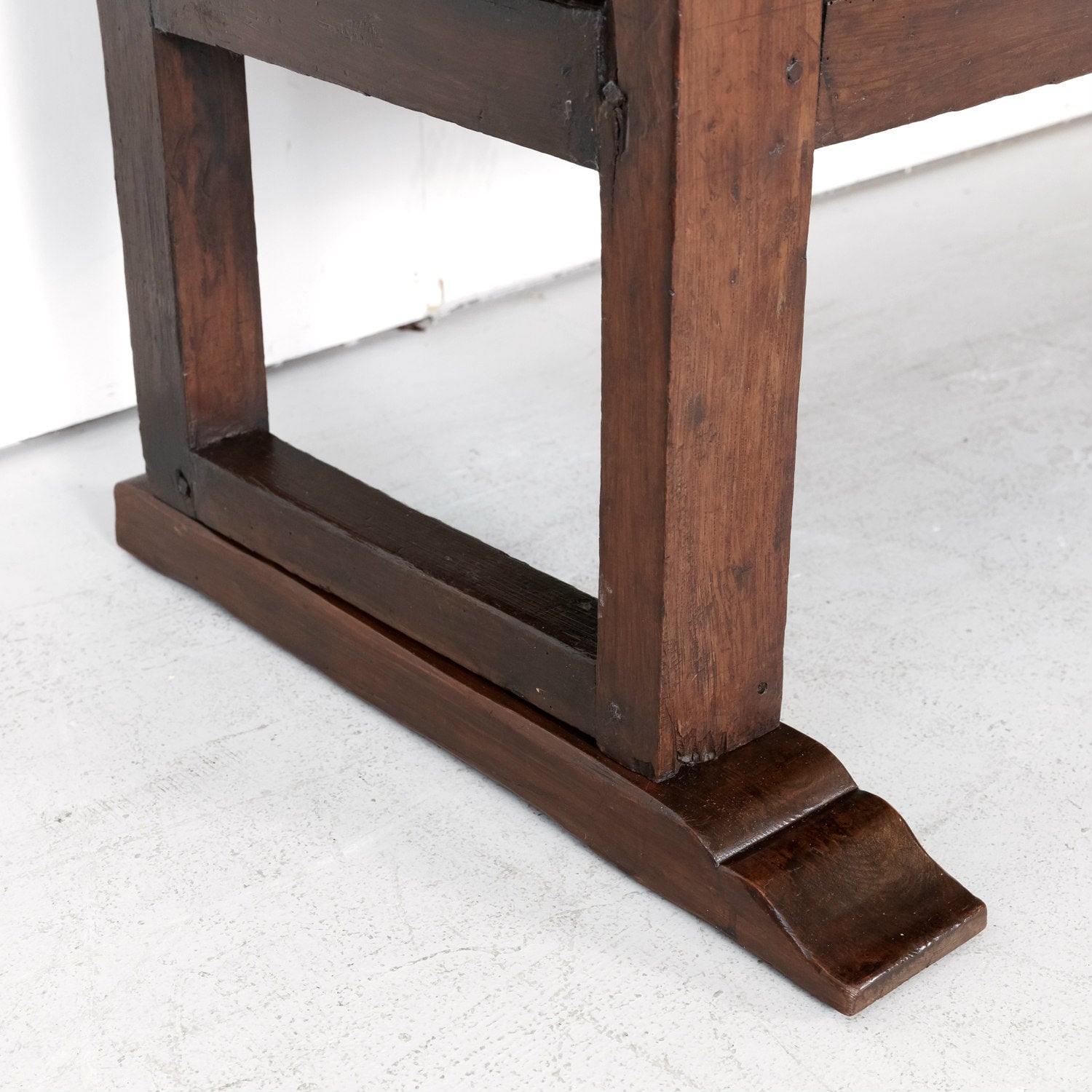 Monastery Monk Conversation Bench