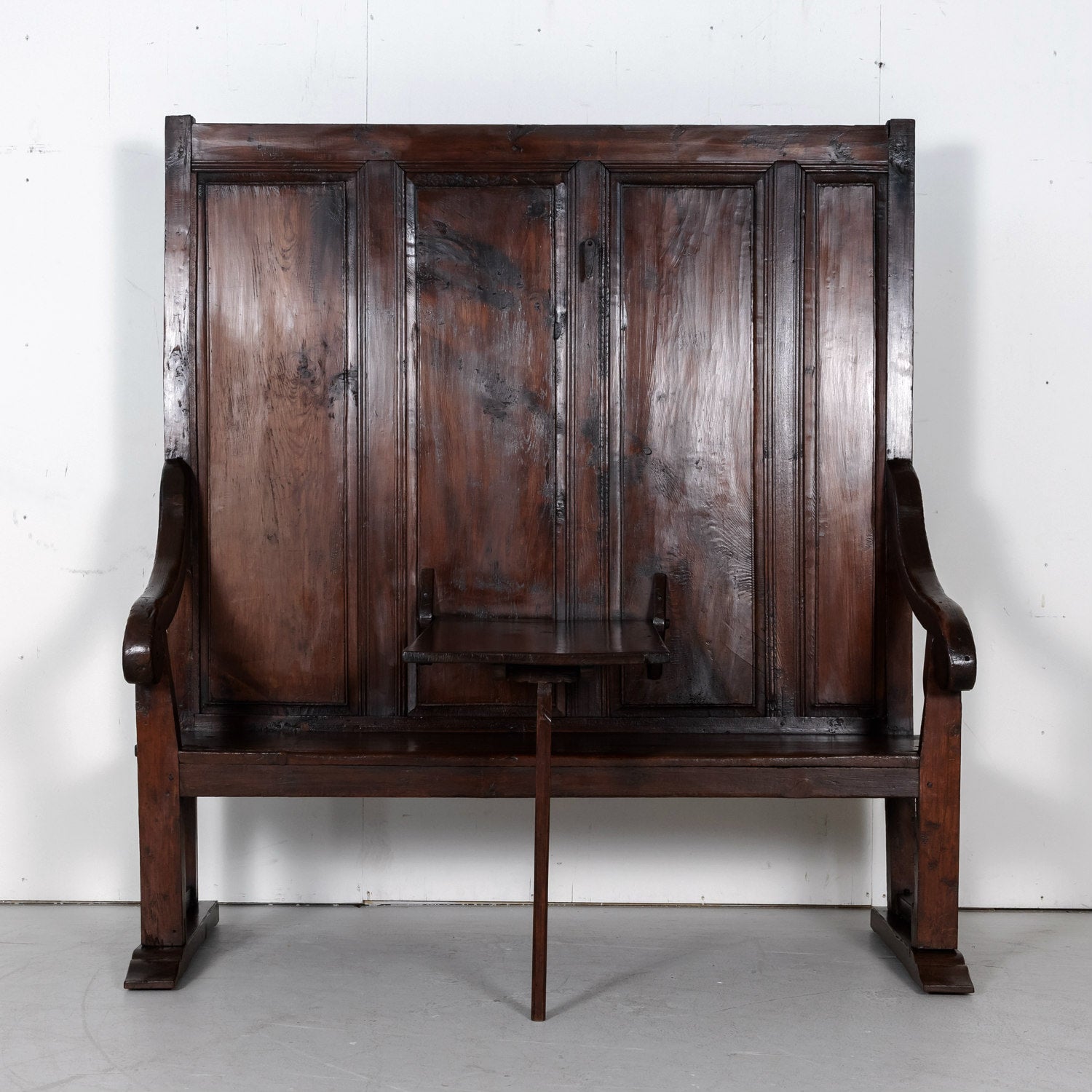 Monastery Monk Conversation Bench