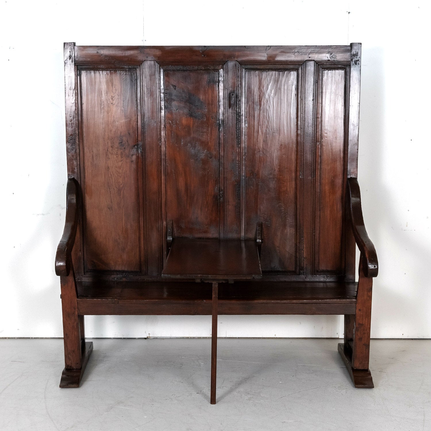 Monastery Monk Conversation Bench