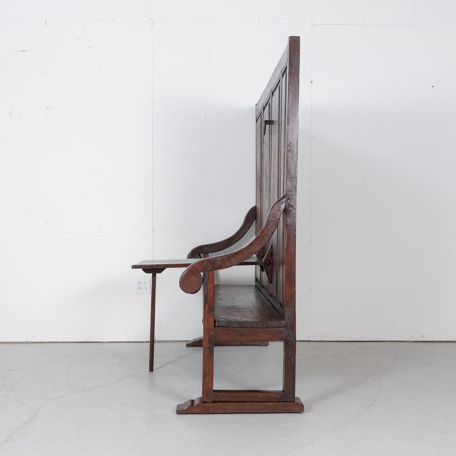 Monastery Monk Conversation Bench