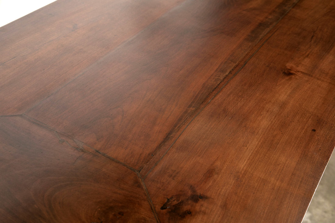 18th Century Sold Cherry Country French Draw Leaf Work or Pantry Table