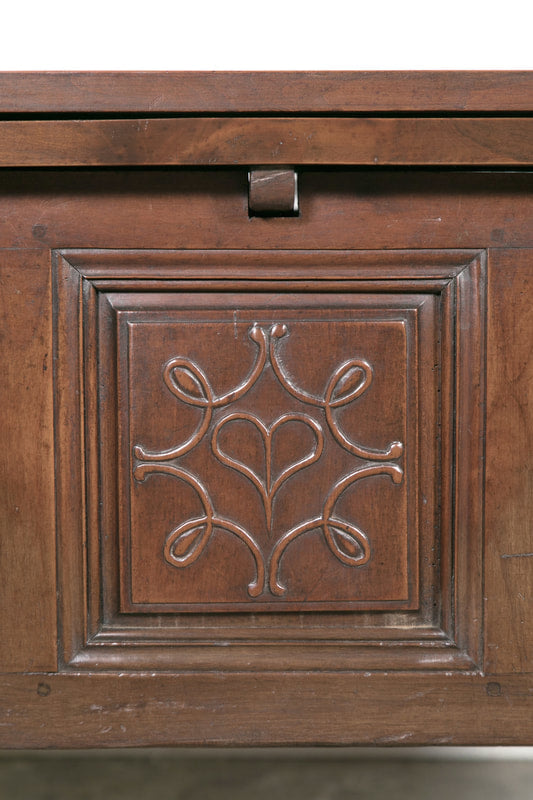 18th Century Sold Cherry Country French Draw Leaf Work or Pantry Table