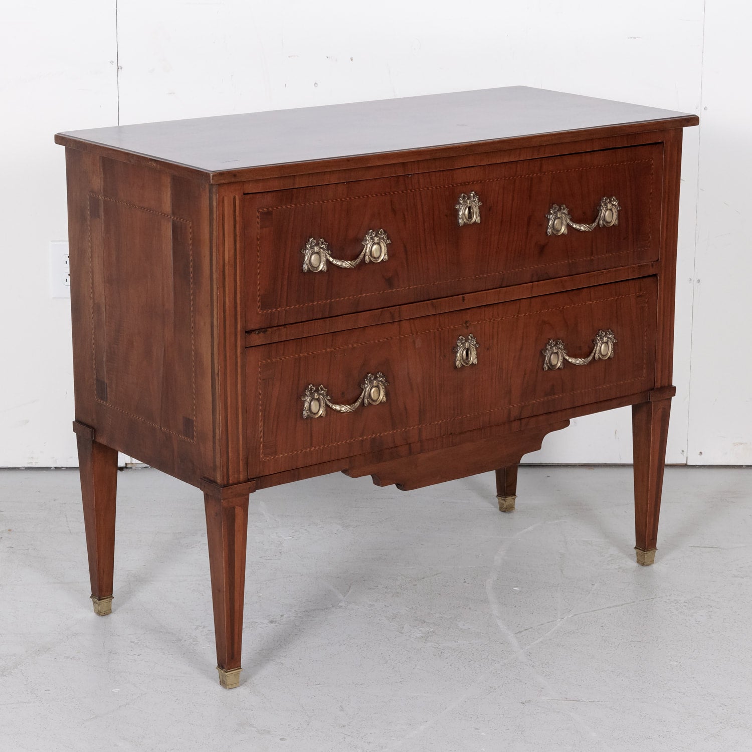 SOLD French Louis XVI Commode Sauteuse 
