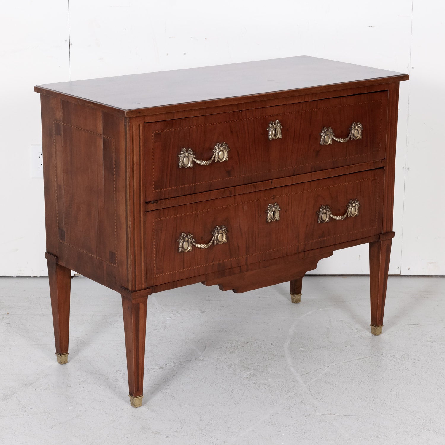 SOLD French Louis XVI Commode Sauteuse 
