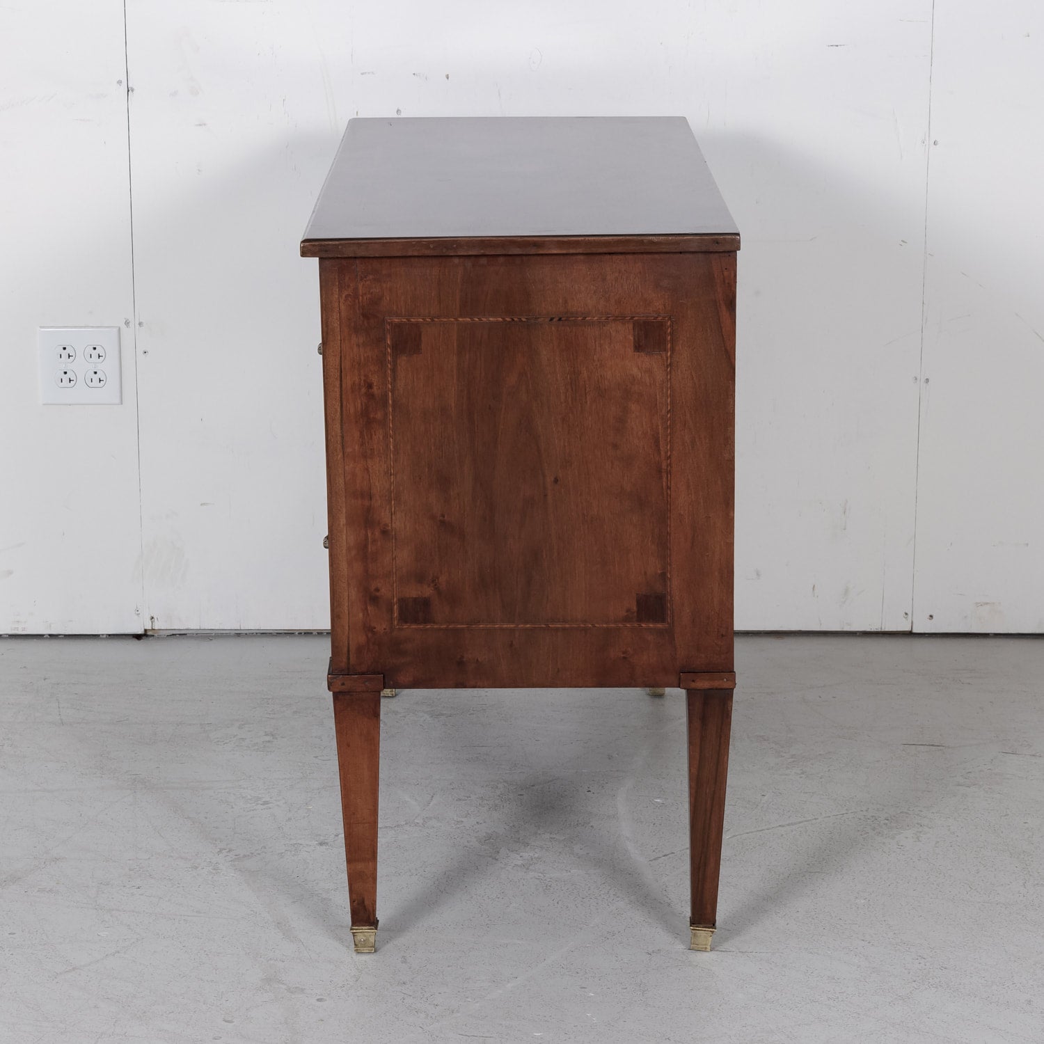 SOLD French Louis XVI Commode Sauteuse 