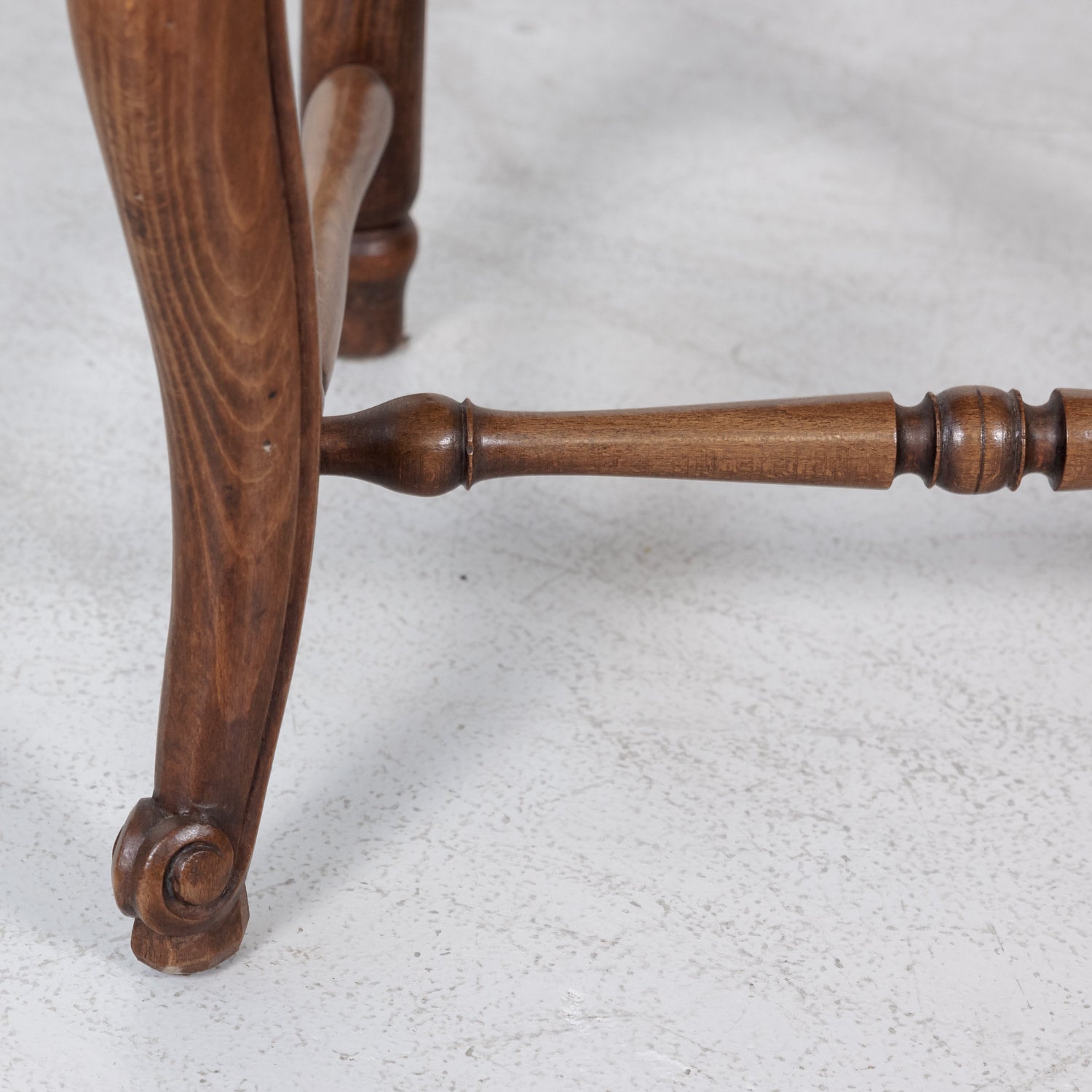 Set of Six Rush Seat Chairs