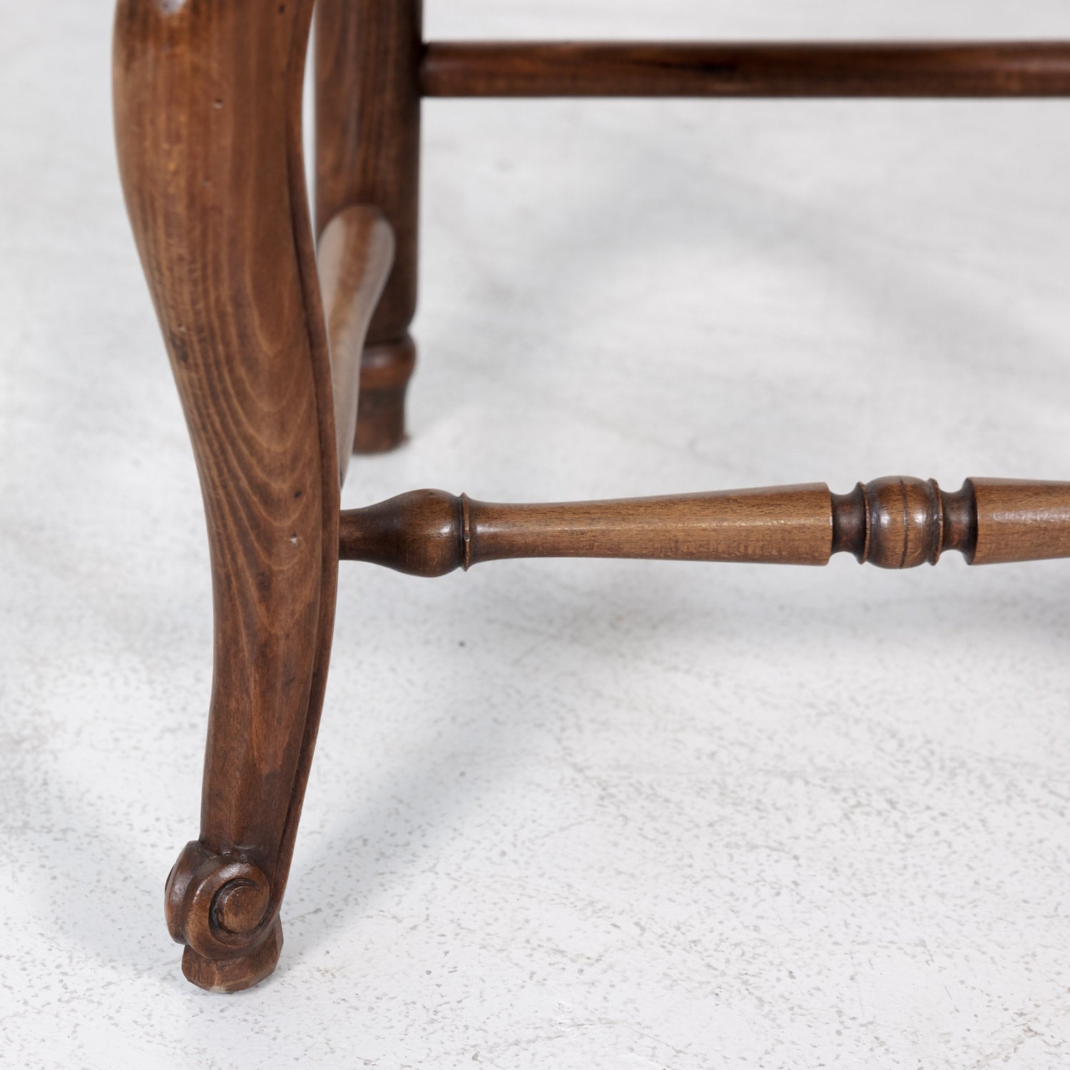 Set of Six Rush Seat Chairs