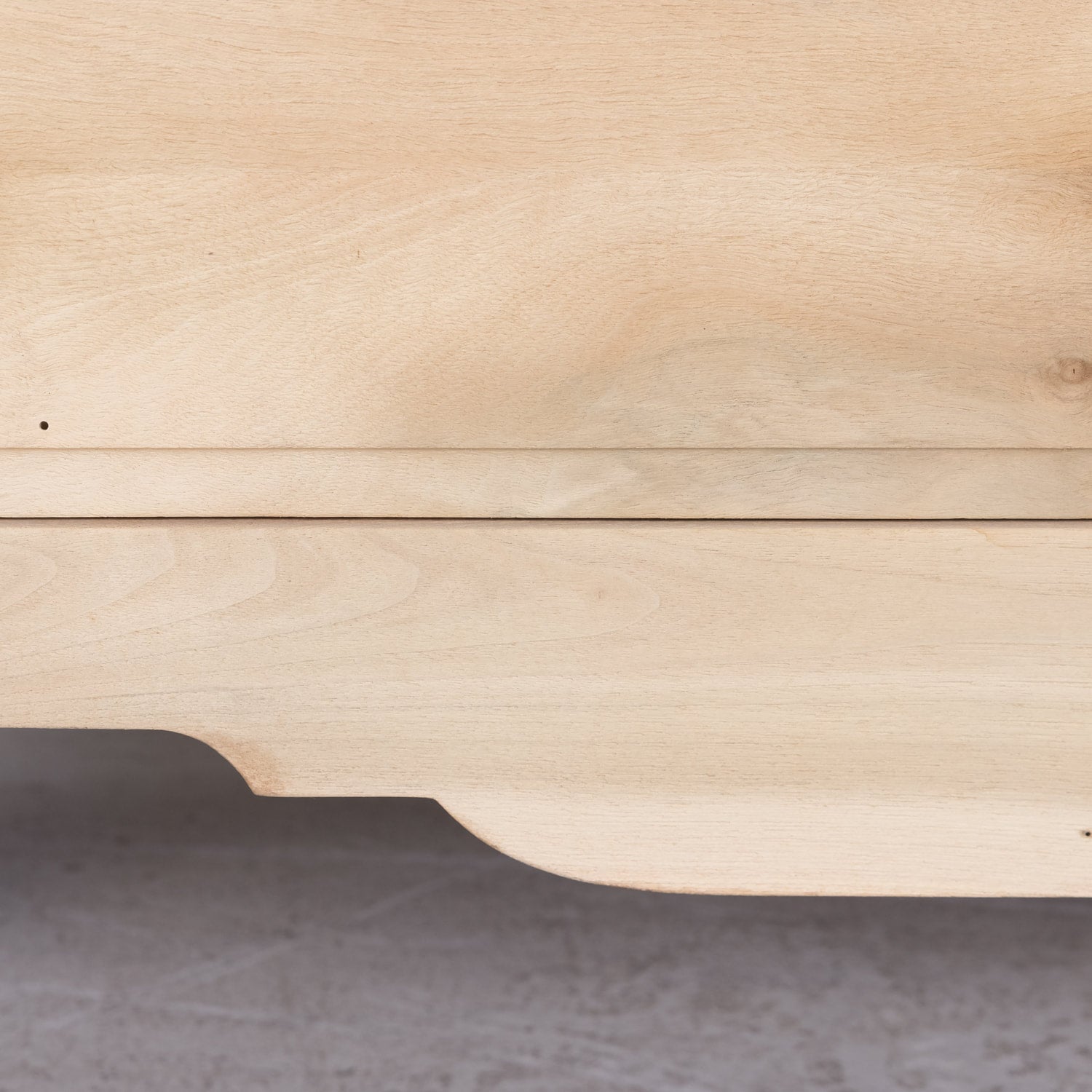 19th Century French Louis XVI Style Bleached Three-Drawer Commode with Marble Top