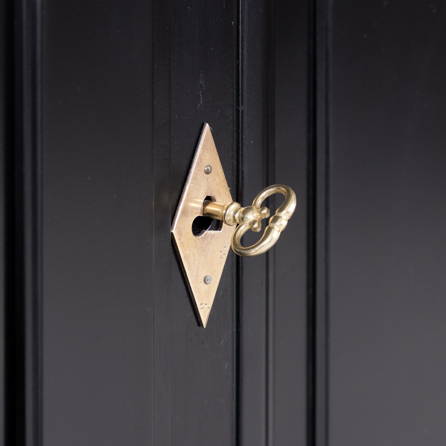 French Louis XVI Style Ebonized Mahogany Enfilade Buffet
