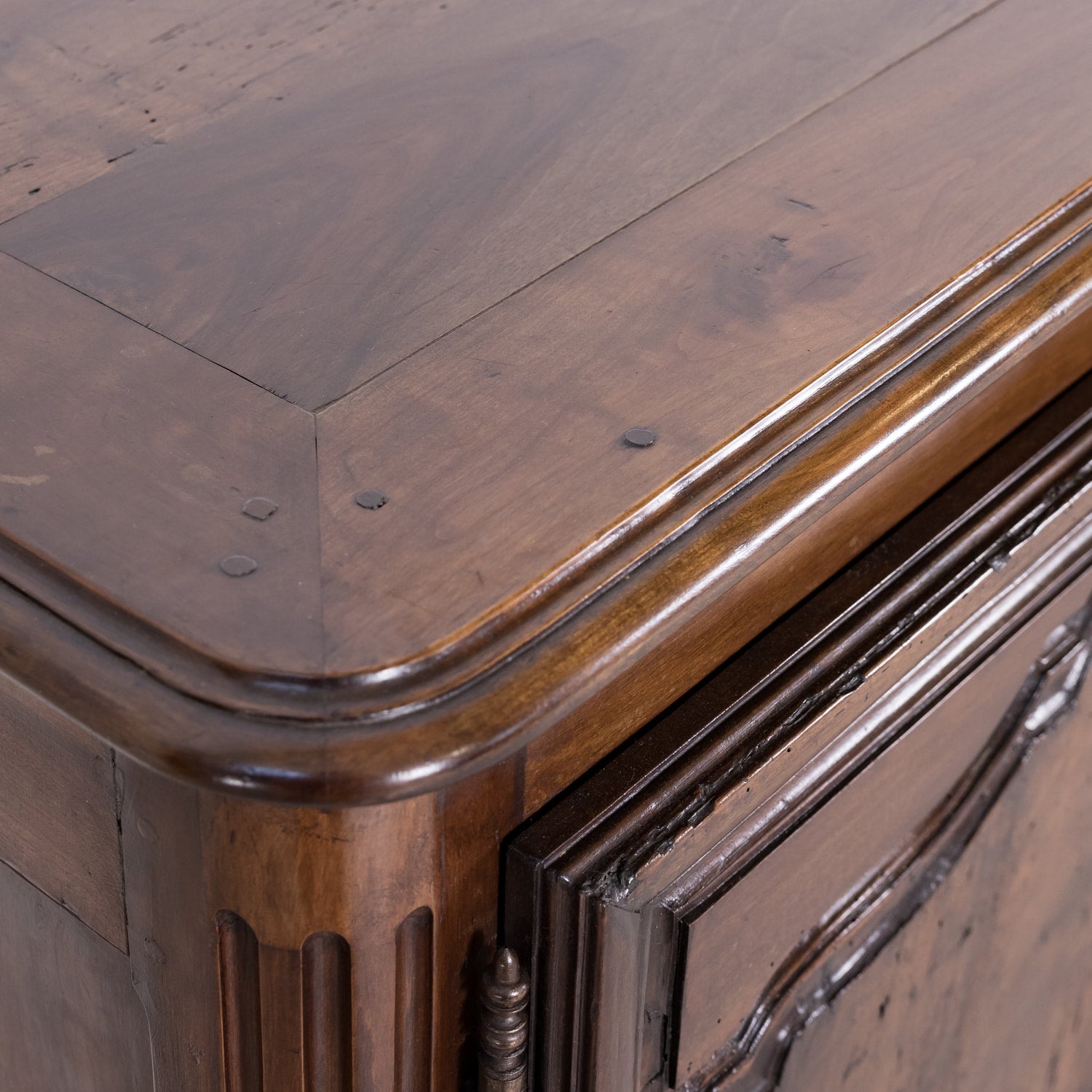 French Country Louis XV Four Door Enfilade