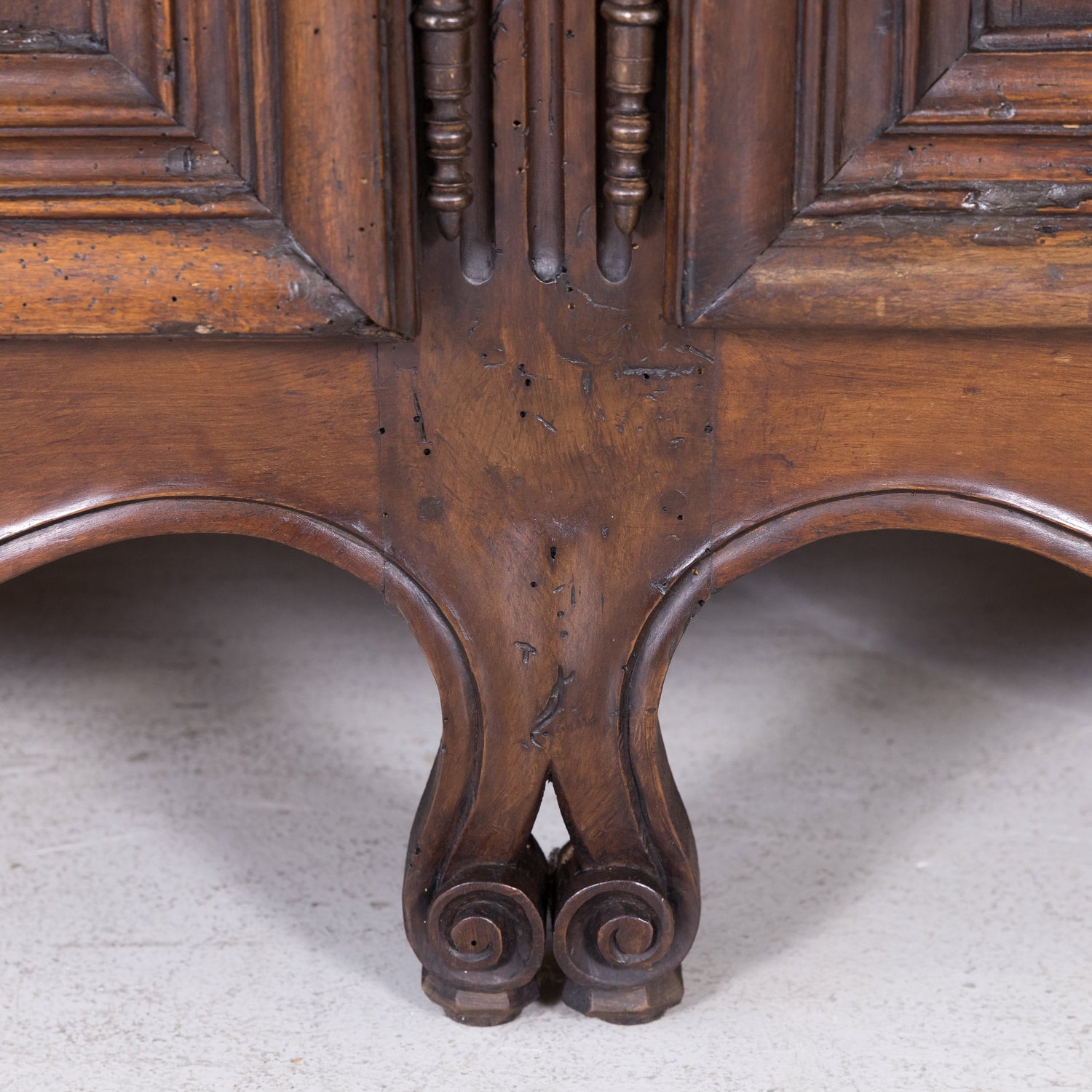 French Country Louis XV Four Door Enfilade