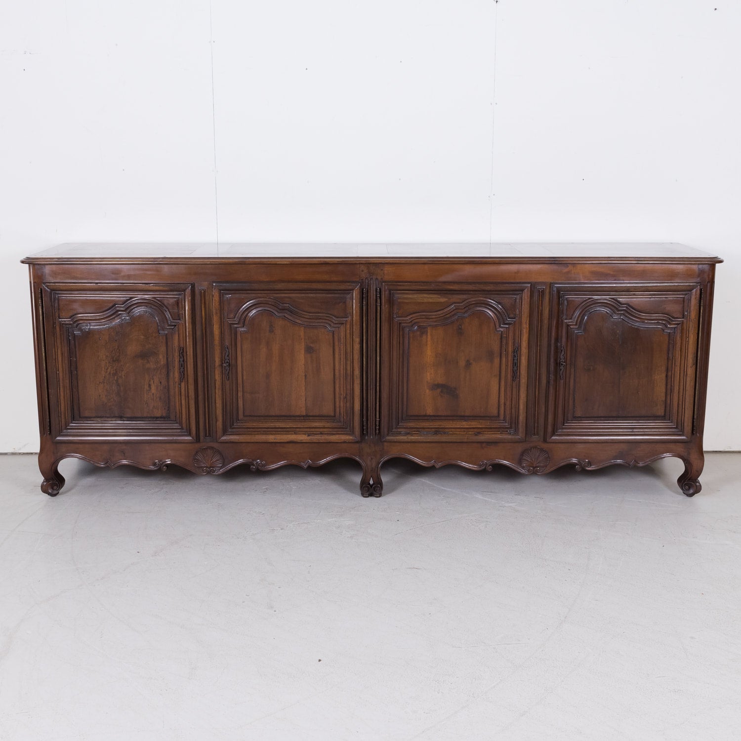 French Country Louis XV Four Door Enfilade