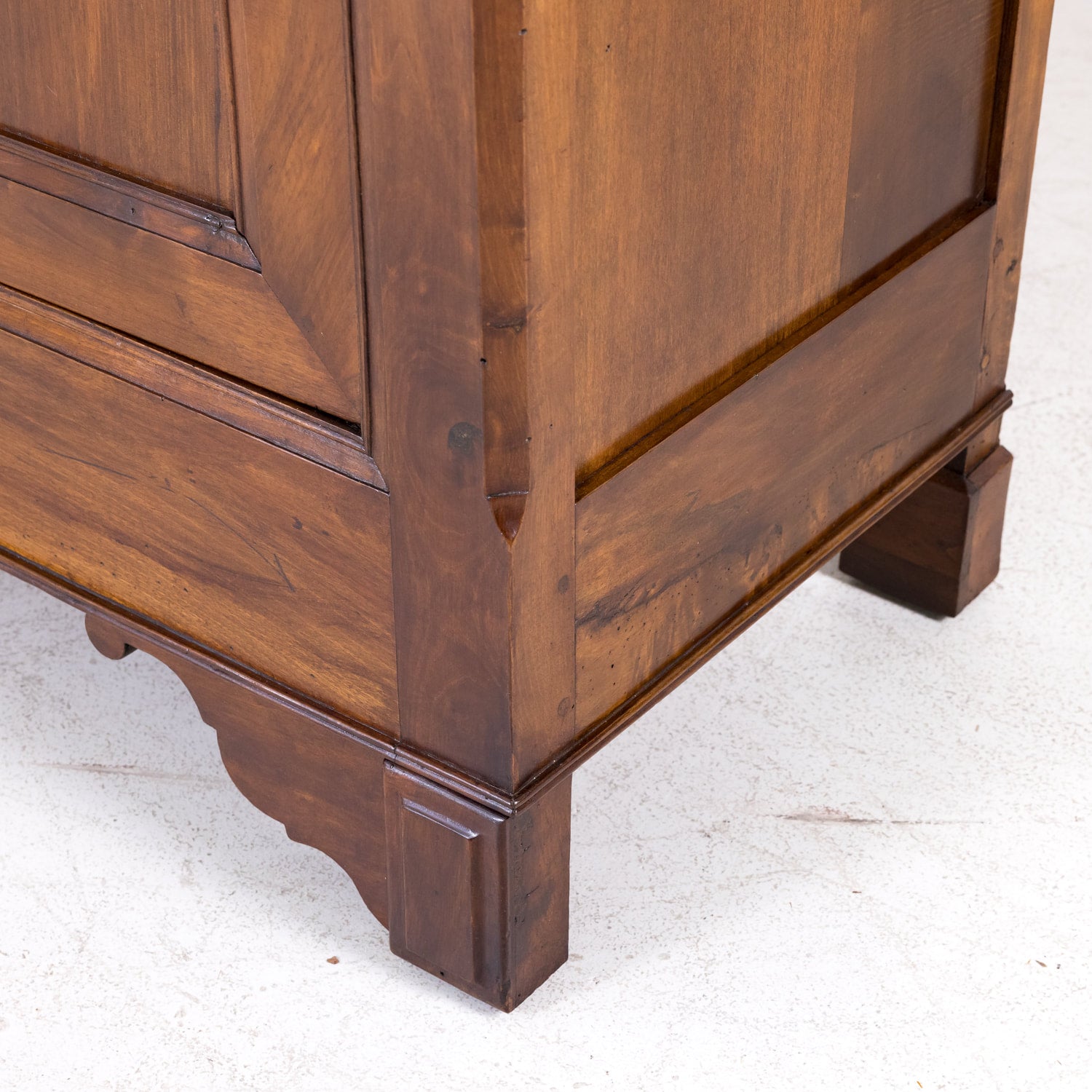 19th Century French Period Louis Phillipe Walnut Buffet Deux Corps